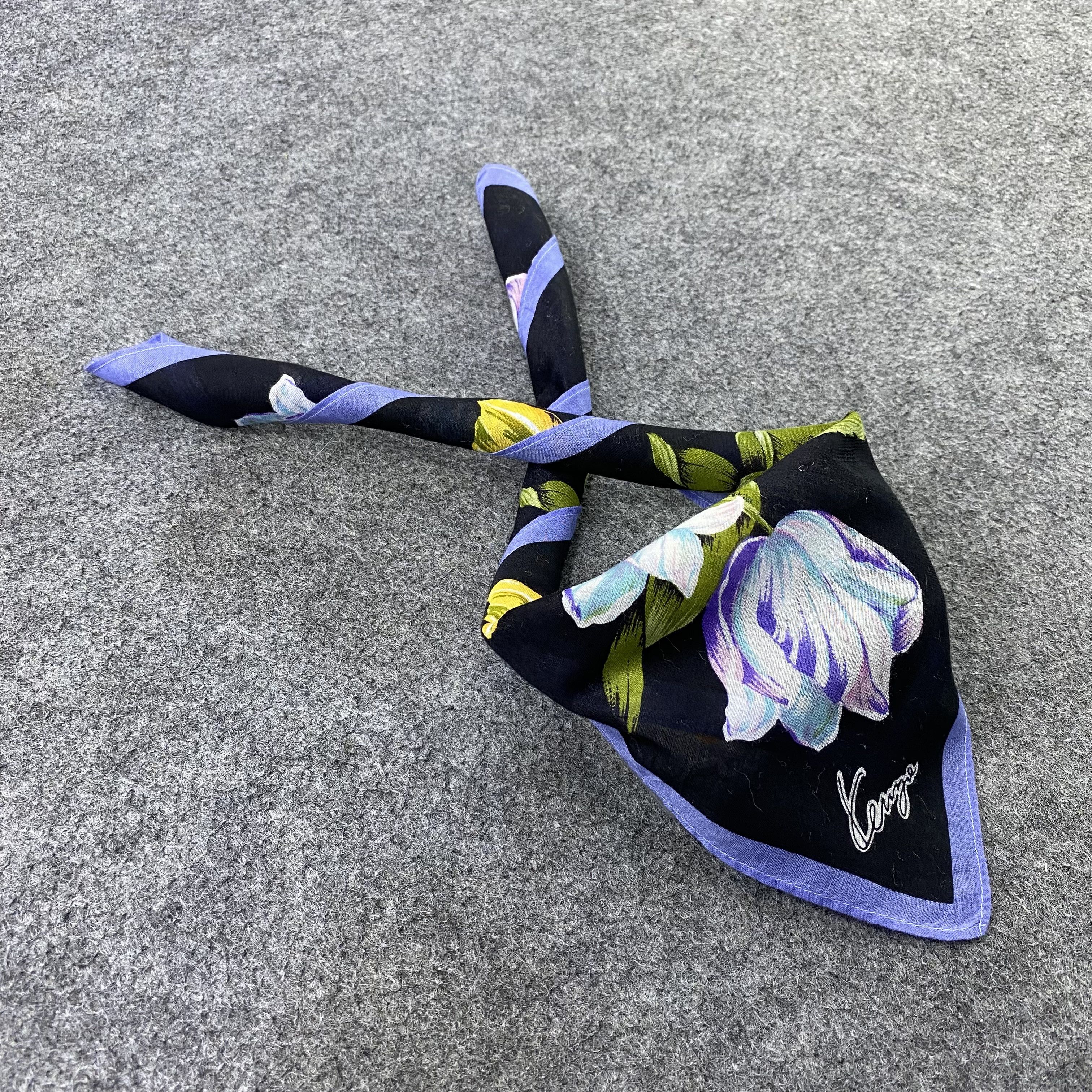 Kenzo Kenzo Handkerchief Neckerchief Bandana-B1822 Size ONE SIZE - 1 Thumbnail