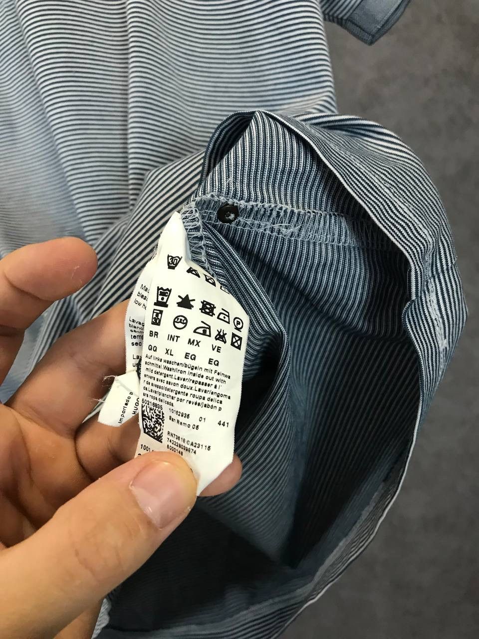 Hugo Boss Hugo Boss designer striped polo tee Size US XL / EU 56 / 4 - 5 Thumbnail