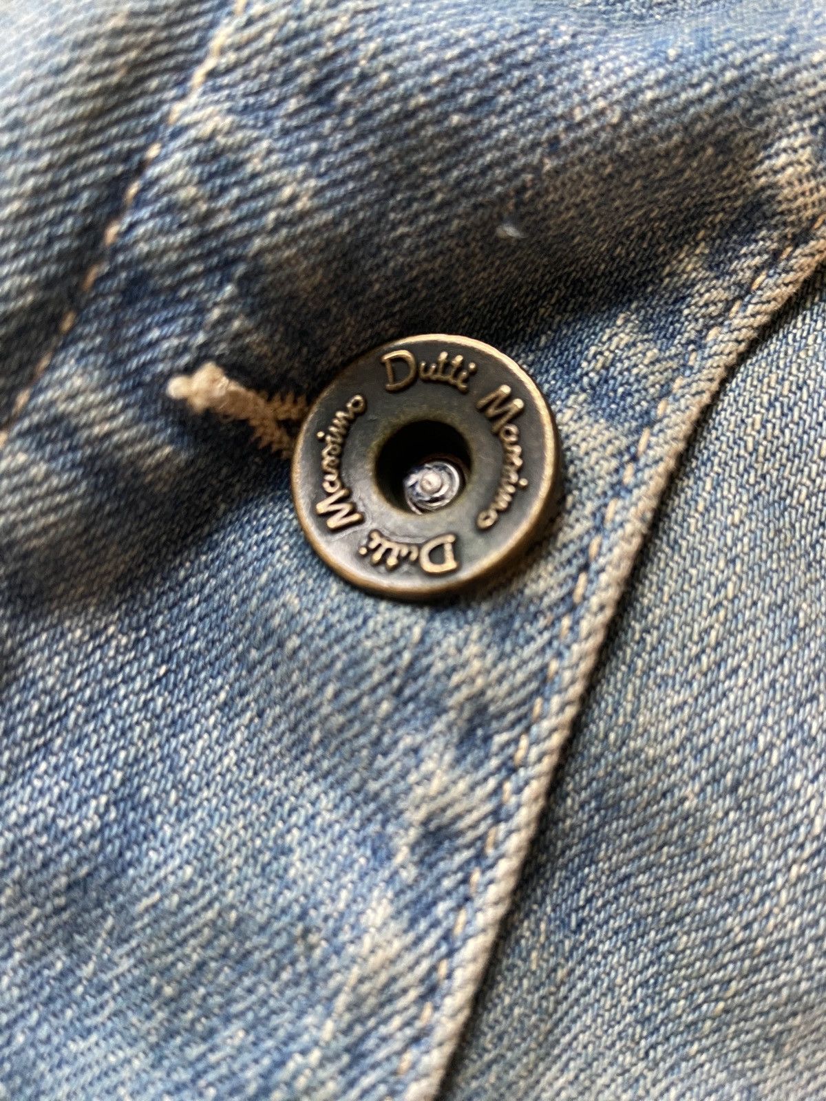 Massimo Dutti Massimo Dutti denim jacket y2k 2000s archive grunge crop fit Size S / US 4 / IT 40 - 10 Thumbnail
