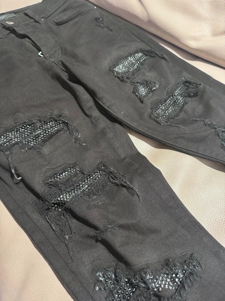 Amiri Amiri Black diamond jeans 2501-Nextarrow Size US 30 / EU 46 - 2 Thumbnail