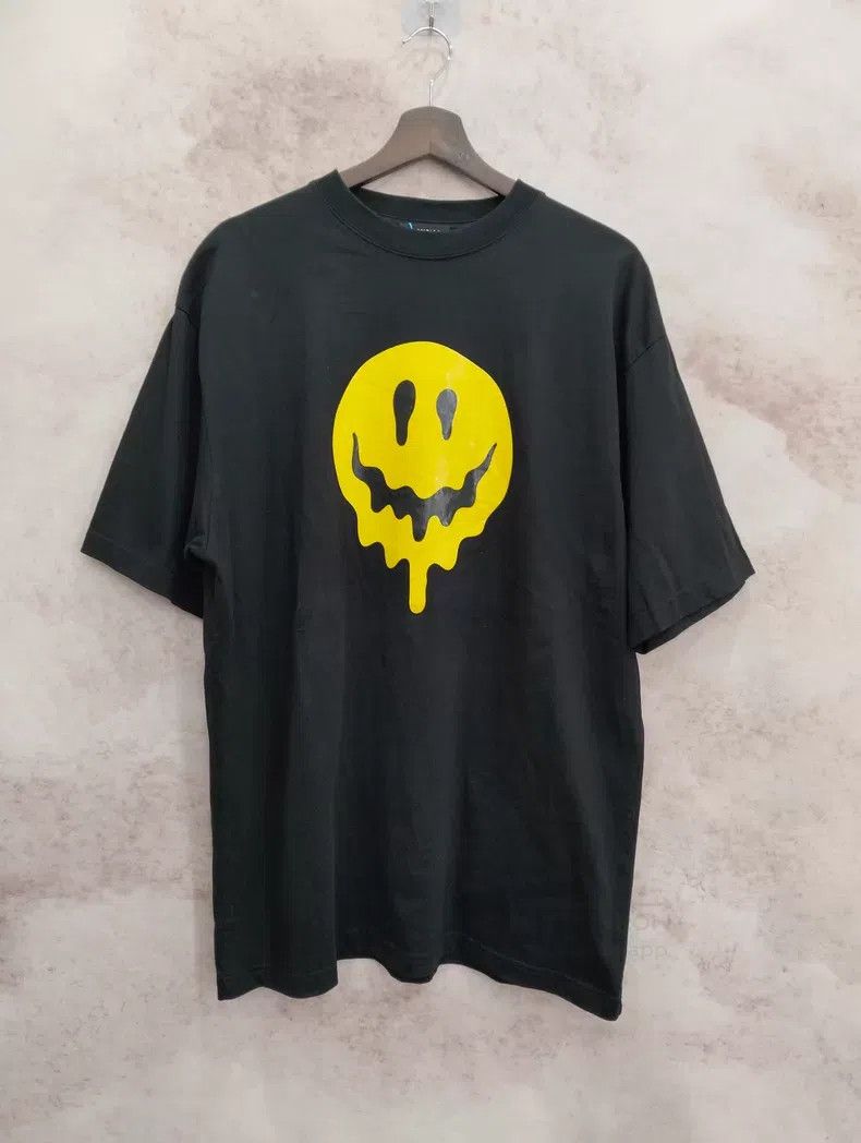 Balenciaga Balenciaga Melting smiley face print short-sleeve T-shirt Size US S / EU 44-46 / 1 - 1 Thumbnail