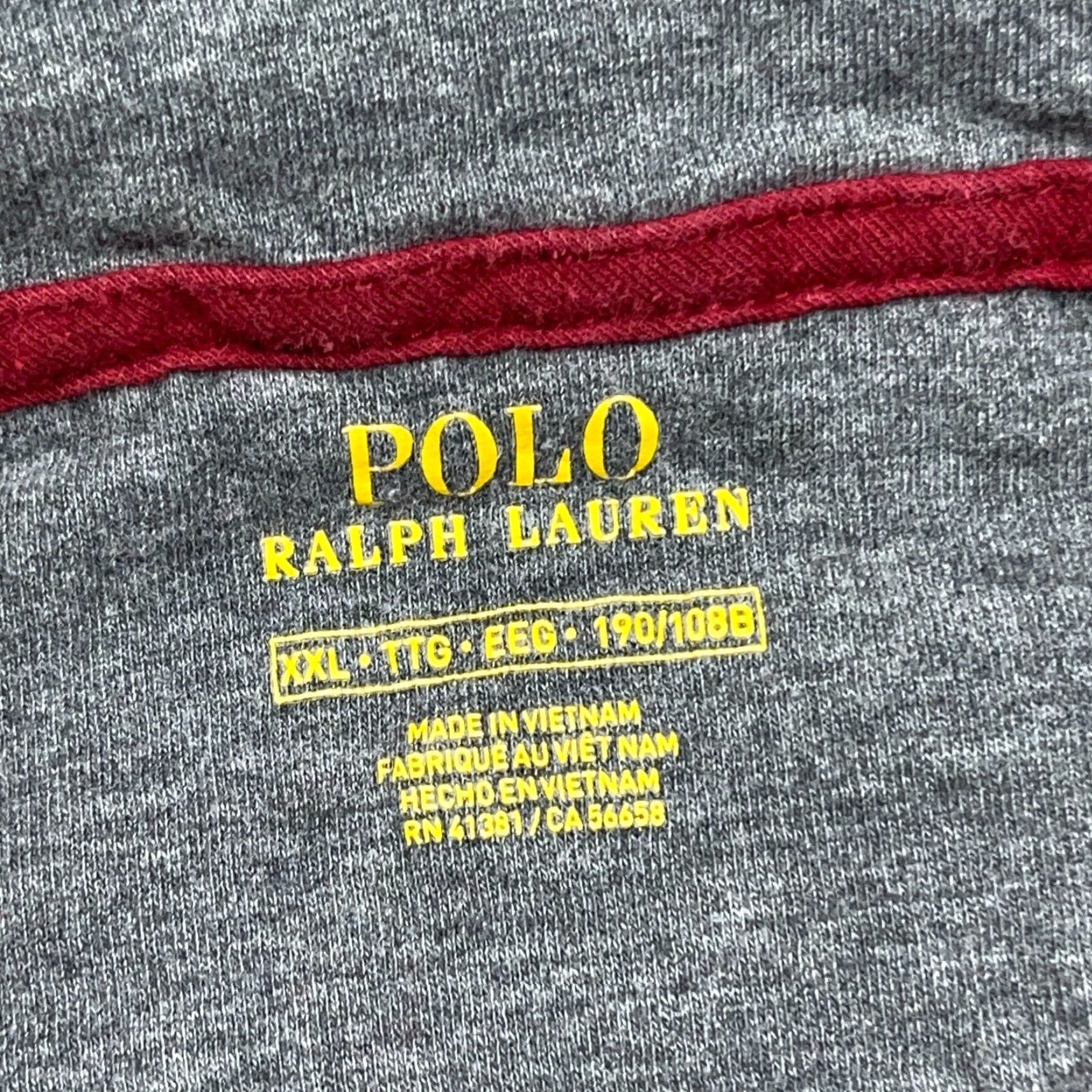 Polo Ralph Lauren Polo Ralph Lauren Sweater Men XXL 2XL Red Gray Pullover Quarter Zip Performance Size US XXL / EU 58 / 5 - 3 Thumbnail