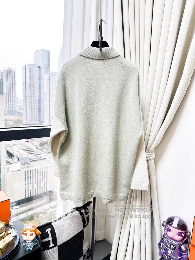 Loewe Loewe Color-blocked wool pocket logo embroidered polo shir Size XS / US 0-2 / IT 36-38 - 3 Thumbnail