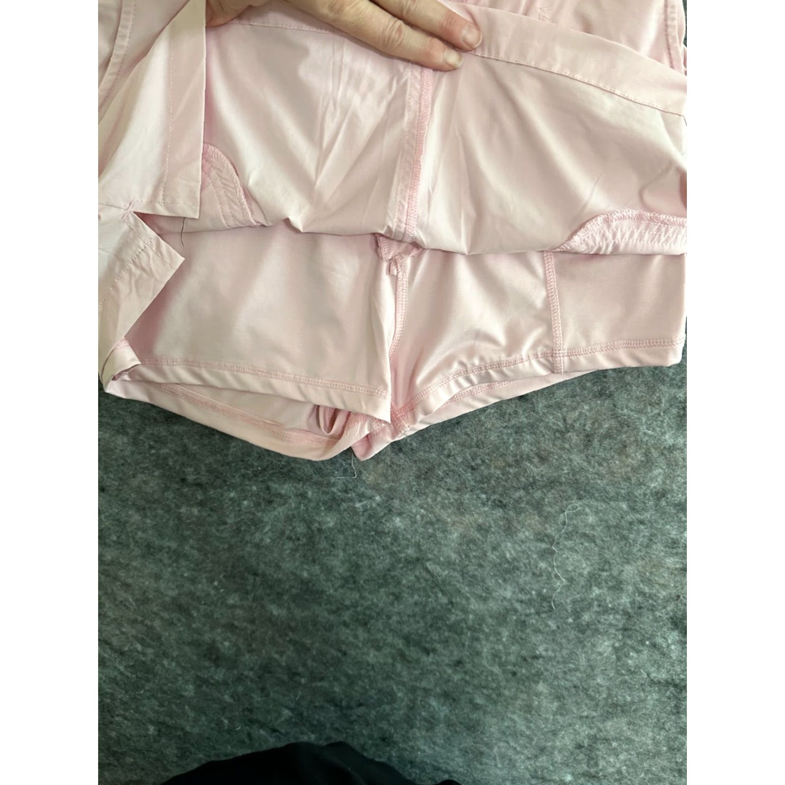 Pinko ARCTIX Skort Womens Medium Pink Stretch Pockets Active golf tennis skirt Size 32" / US 10 / IT 46 - 3 Thumbnail