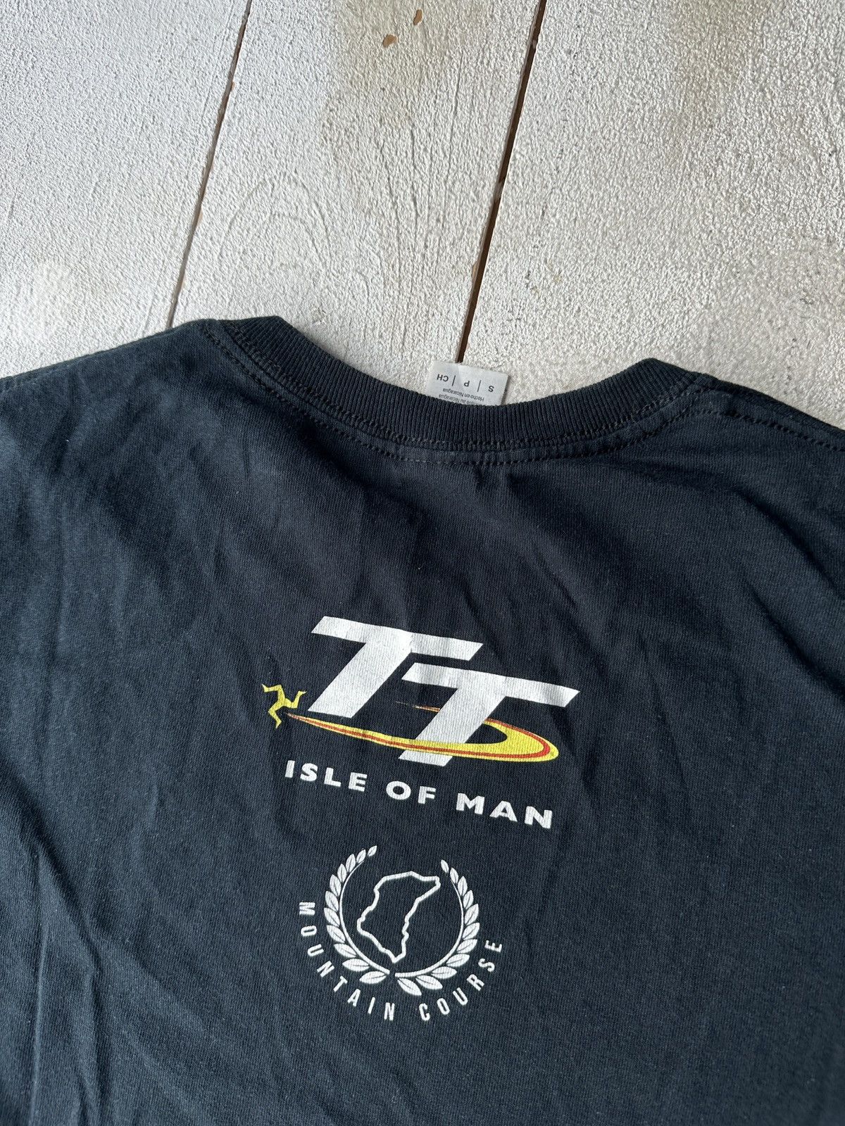 Vintage 🚨Racing T-shirt Isle of Man Vintage Big Logo 2 Side Size US S / EU 44-46 / 1 - 14 Thumbnail
