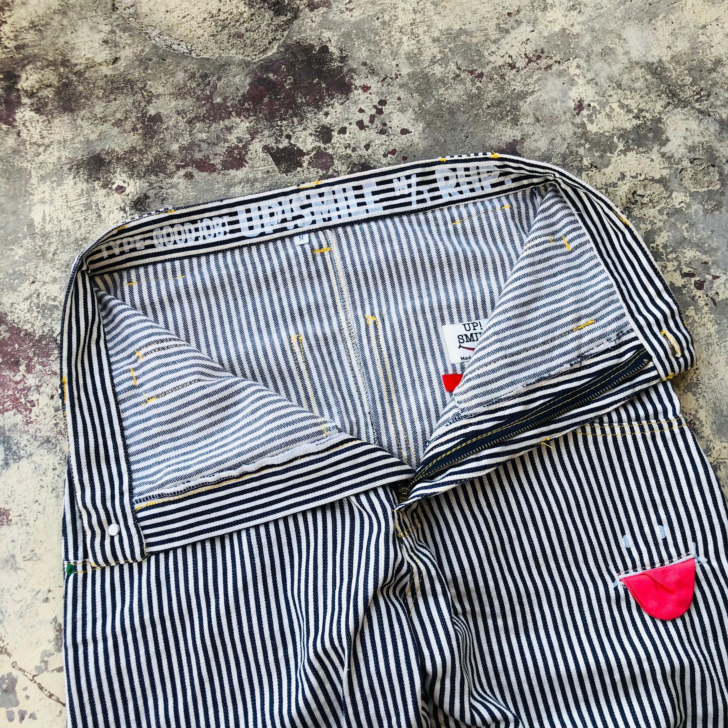 Japanese Brand Hickory pants up smile japan Size US 31 - 5 Thumbnail