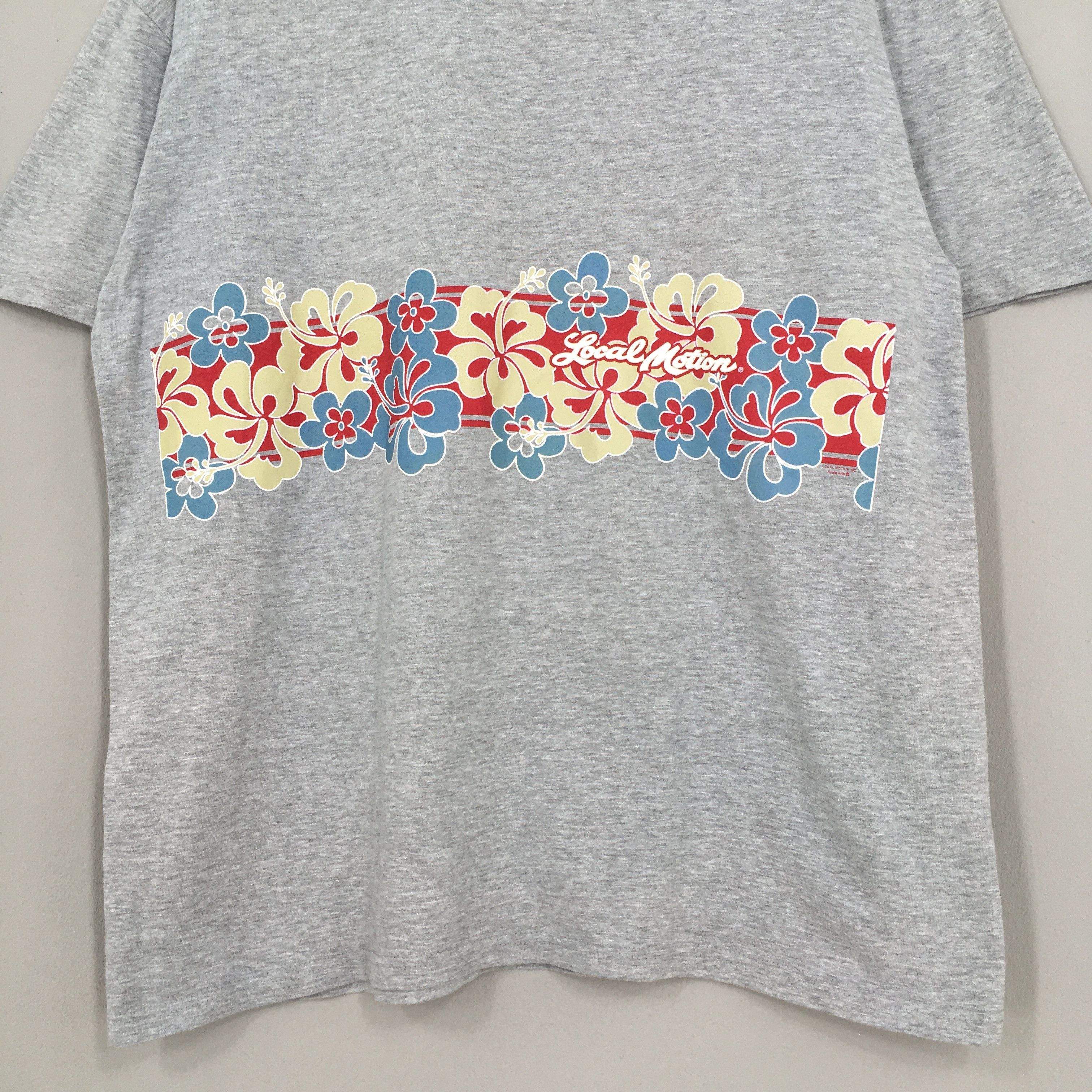 Other Vintage 80's Local Motion Hawaii Surf Gray Tshirt XLarge Size US XL / EU 56 / 4 - 3 Thumbnail