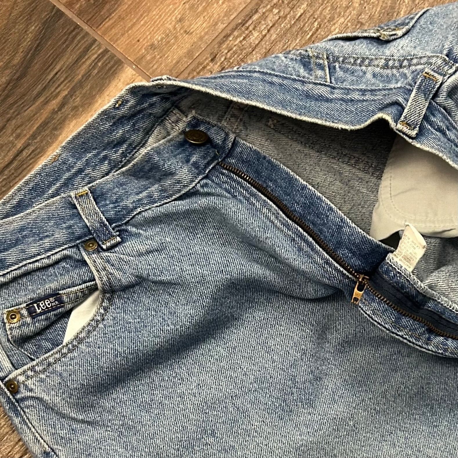 Lee × Vintage Vintage 90’s Lee denim pants Size US 32 / EU 48 - 5 Thumbnail