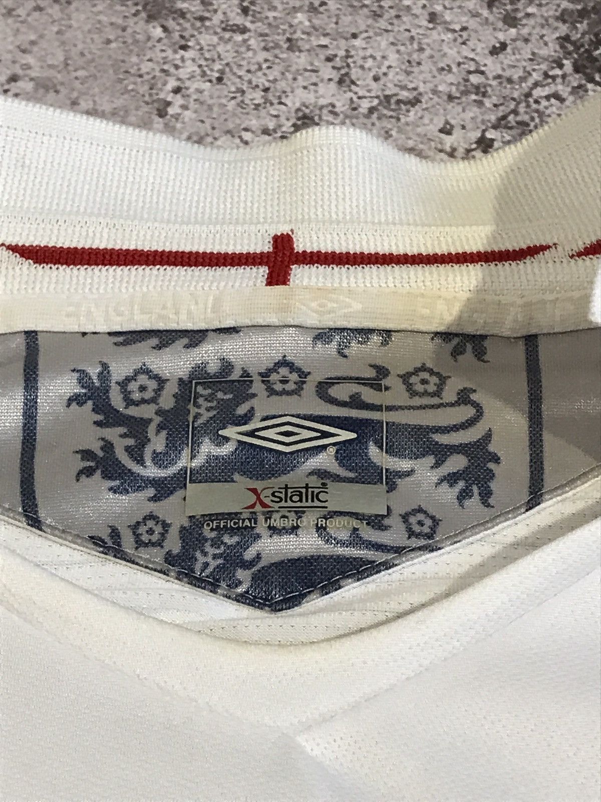 Umbro × Vintage VINTAGE T-SHIRT UMBRO ENGLAND JERSEY Y2K 2005-2007 Size US L / EU 52-54 / 3 - 5 Thumbnail