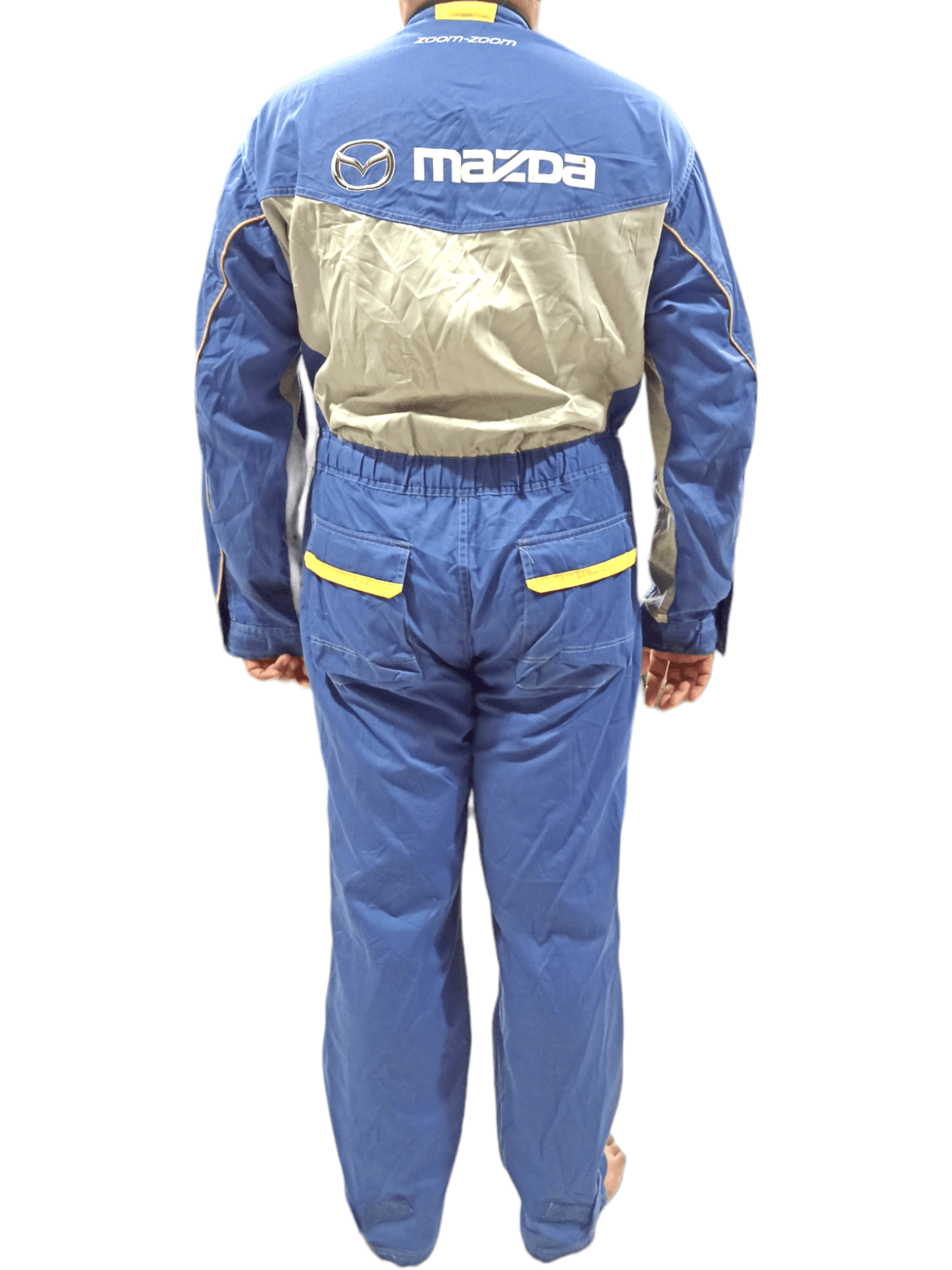 image of Overalls x Racing Mazdaspeedvintage 80’S Mazda Japan Coverall Jumpsuit, Men's (Size 36)