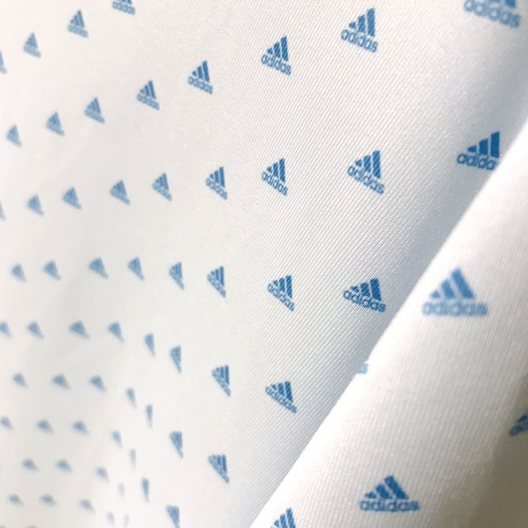 Adidas adidas Polo Shirt Men White All Over Adi-Print Logo Golf Short Sleeve 2XL Size US XXL / EU 58 / 5 - 4 Thumbnail