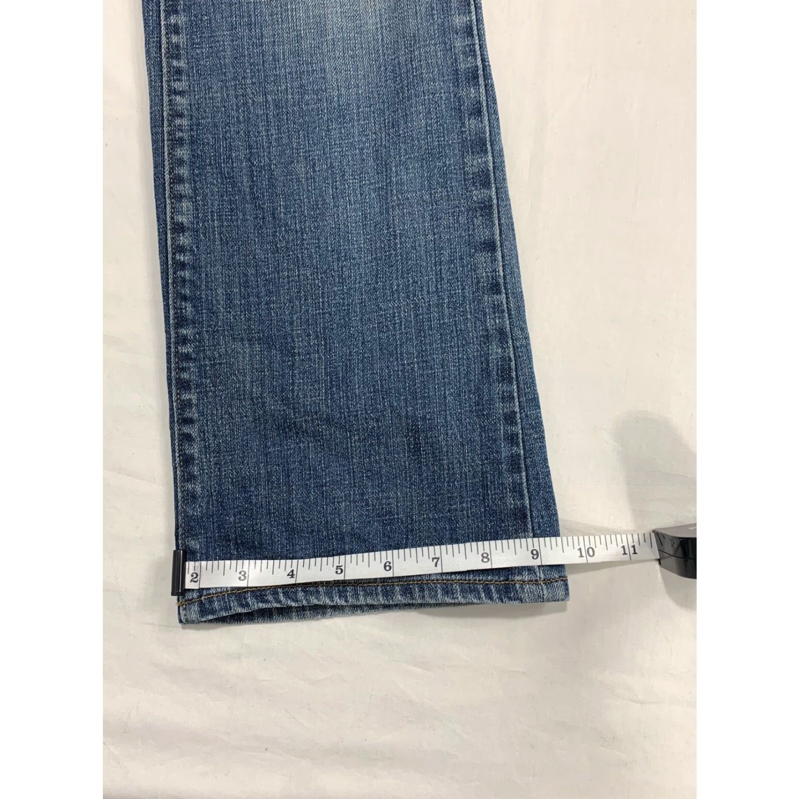 Gap VINTAGE Gap Women 4 Denim Skinny Jeans Blue 891 Distress Zip Regular Size 4/27A - Dark Denim Size 27" / US 4 / IT 40 - 7 Thumbnail