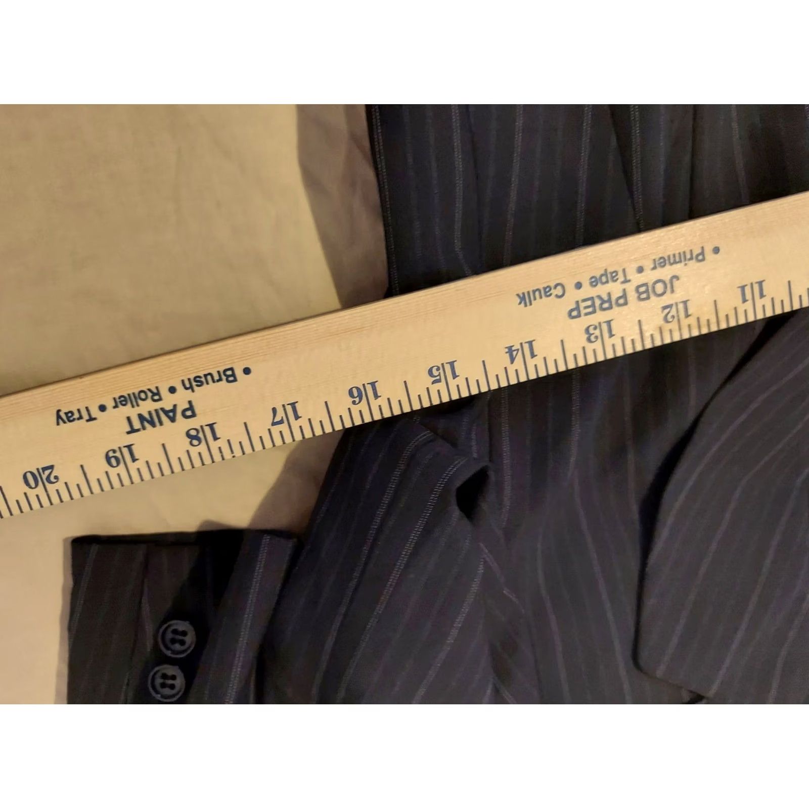 Ann Taylor Womens Ann Taylor Wool Blazer 0P Petite Black Jacket Size XS / US 0-2 / IT 36-38 - 4 Thumbnail