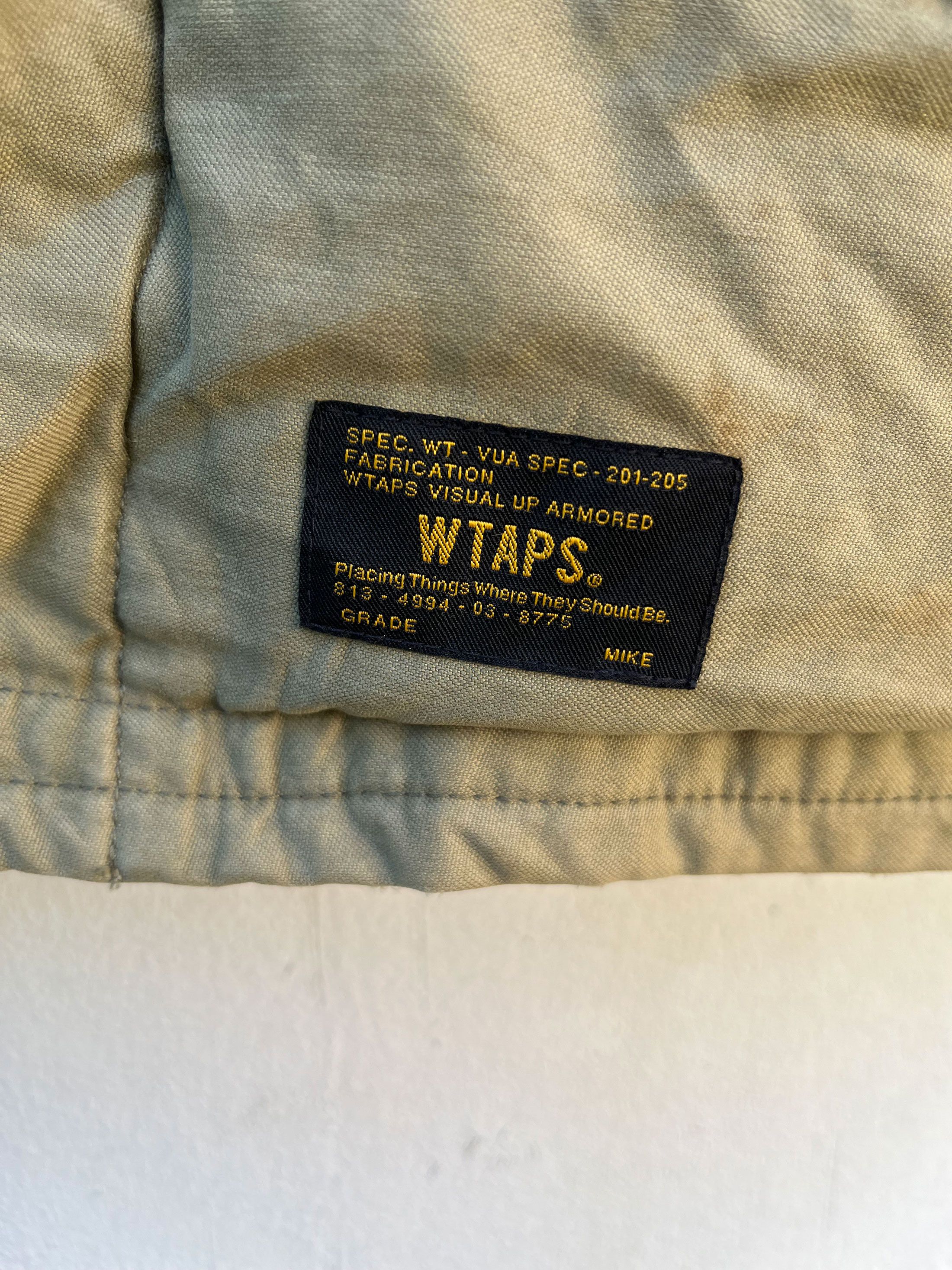 Wtaps Wtaps Japan B-9 Fur Hooded Army Military Jacket Deck Size US M / EU 48-50 / 2 - 5 Thumbnail