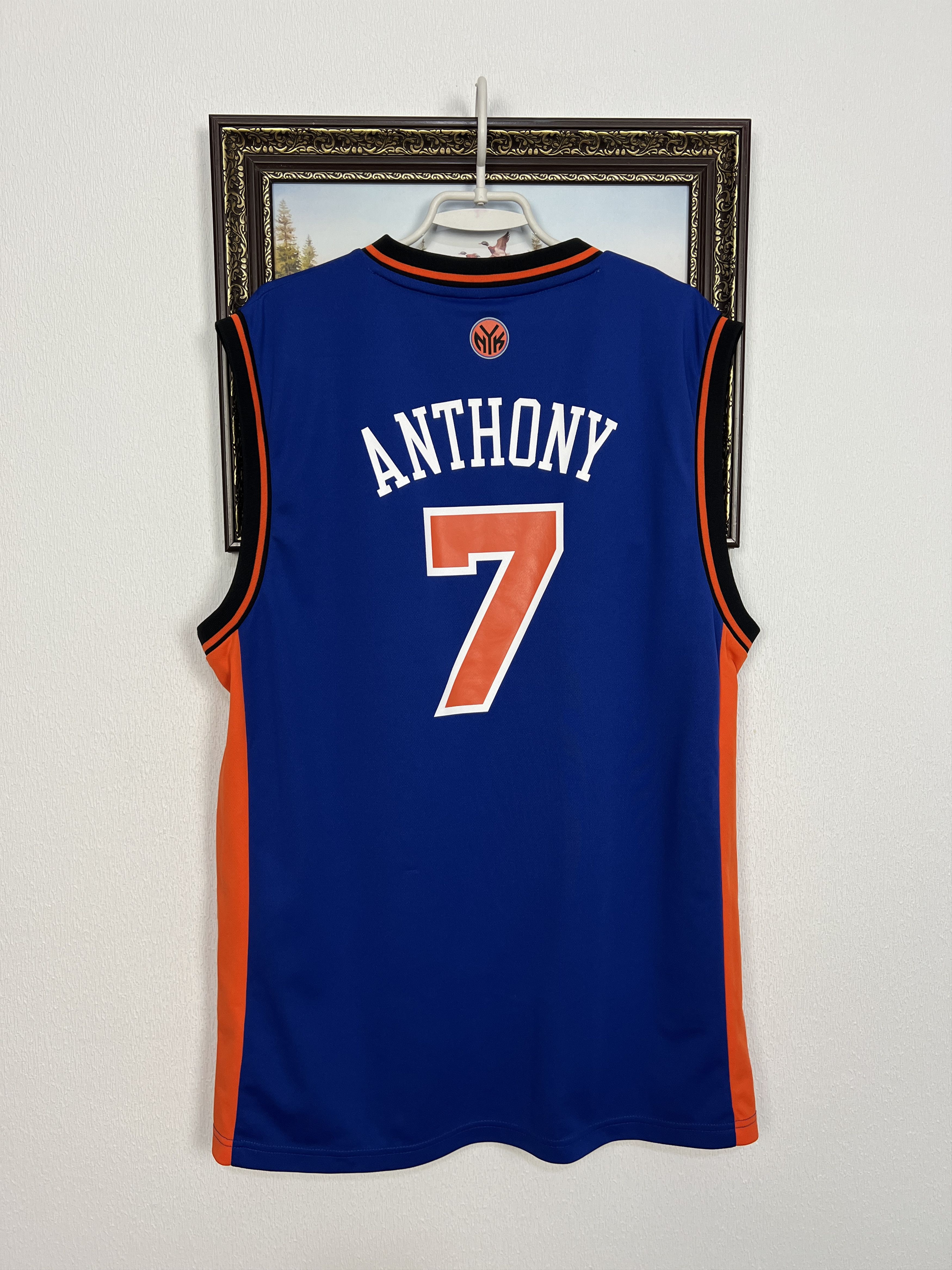 Adidas Vintage New York Knicks #7 Anthony NBA Jersey Shirt Rare Size US L / EU 52-54 / 3 - 10 Thumbnail