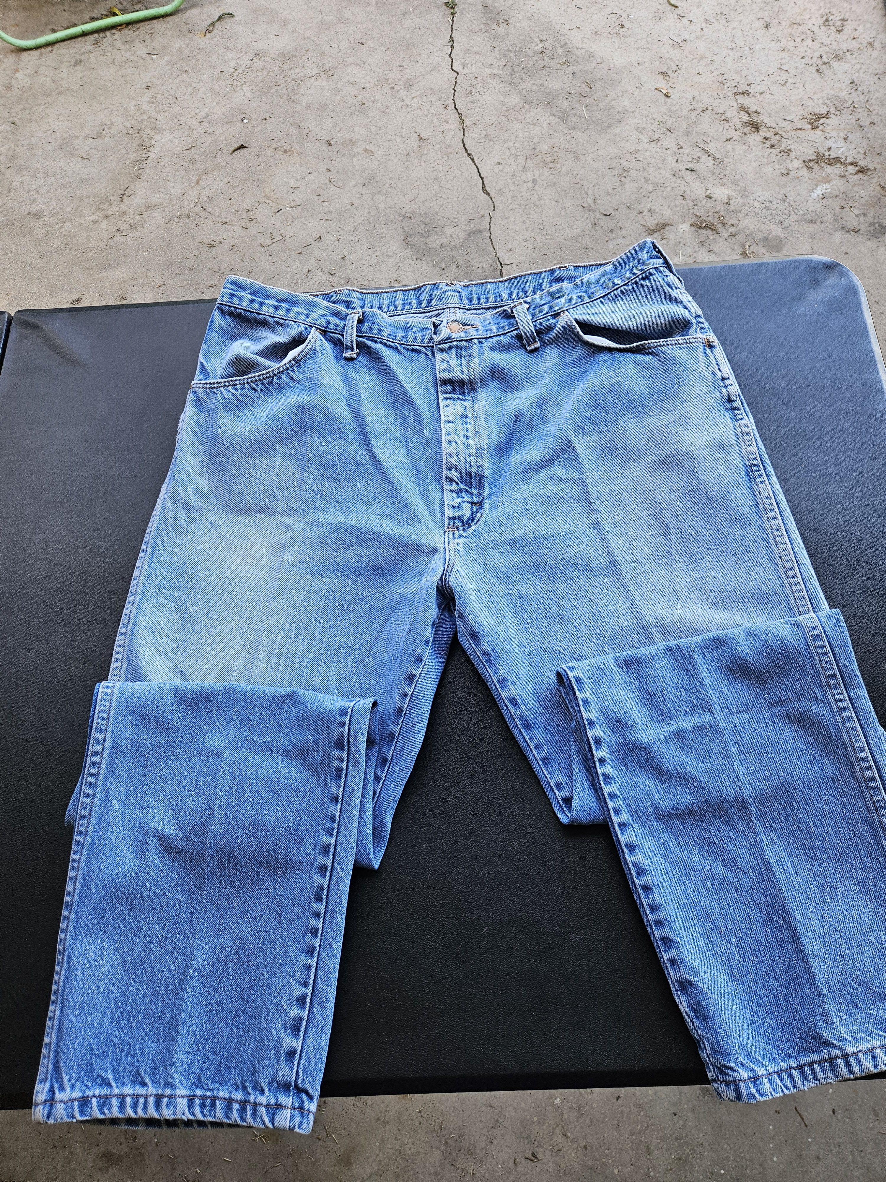 Rustler Rustler Vintage Baggy Denim Jeans Size US 38 / EU 54 - 1 Thumbnail