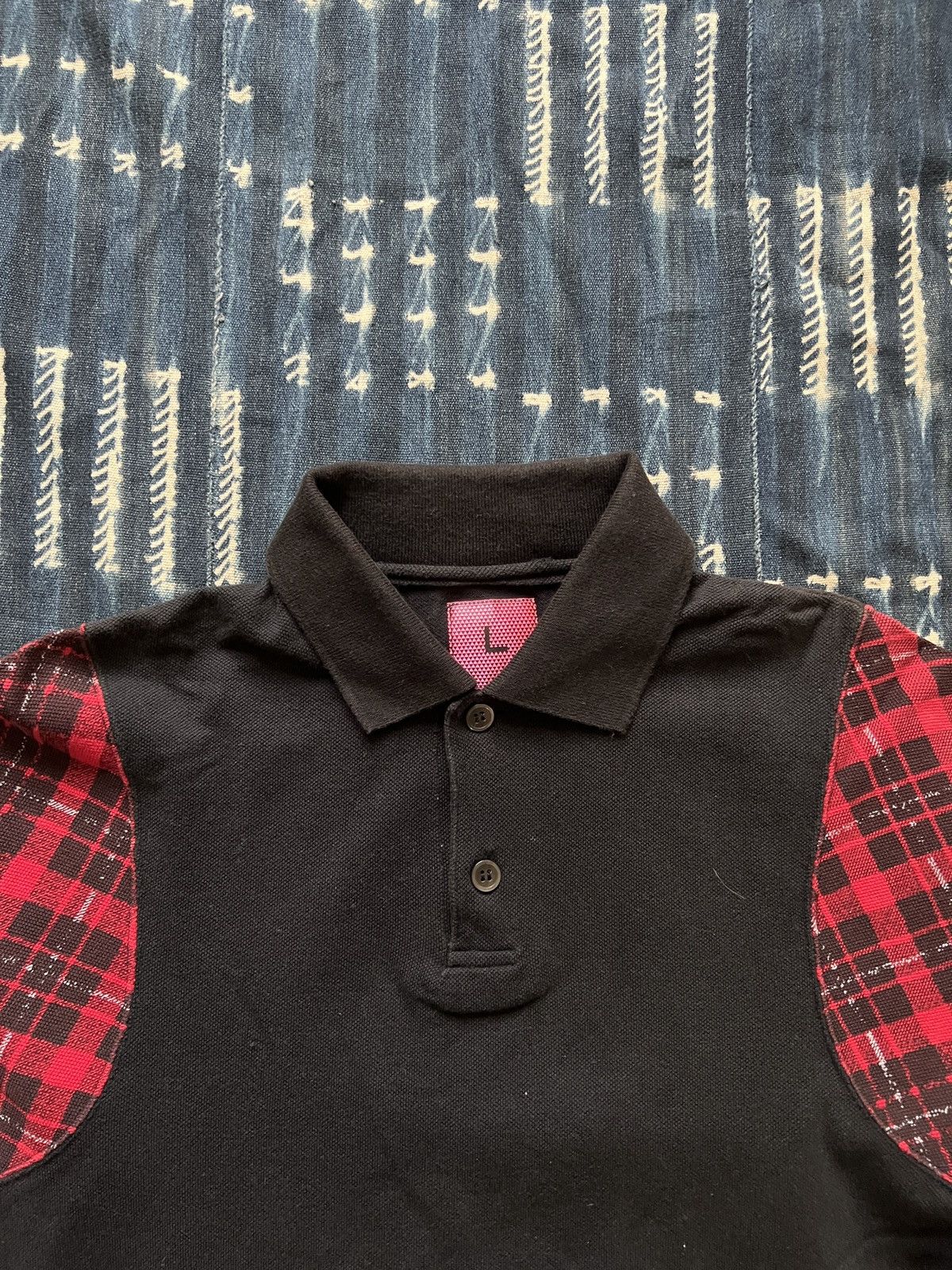 Japanese Brand Lump Whiz Limited Rebirth Motive Mixed polo shirt L Size US L / EU 52-54 / 3 - 3 Thumbnail
