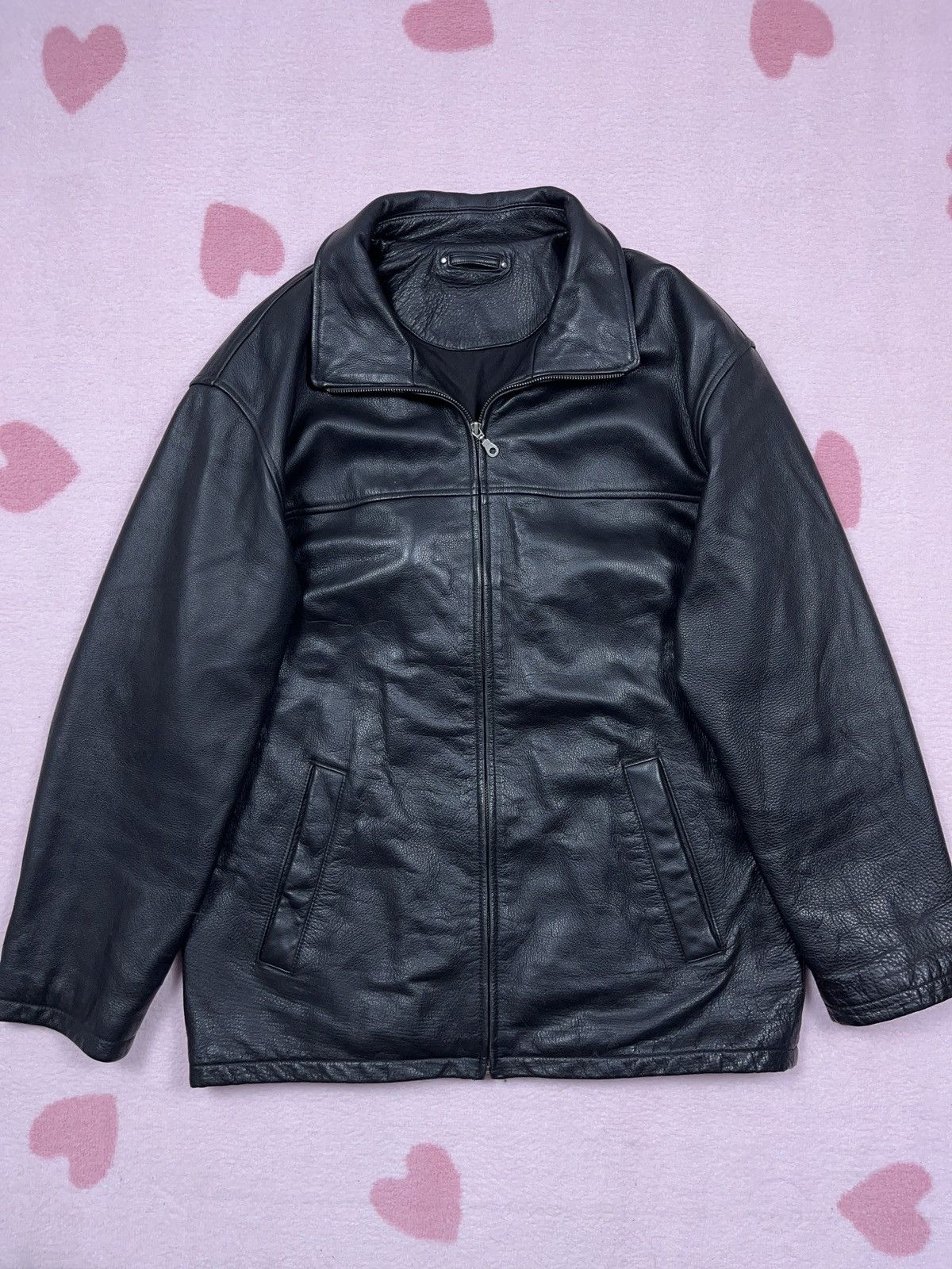 Genuine Leather × Vintage ➕ long genuine leather high quality matrix style essential Size US L / EU 52-54 / 3 - 1 Thumbnail