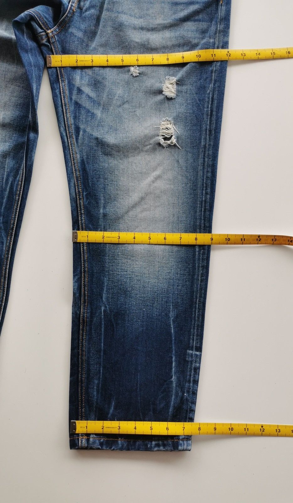 Zara Zara Distressed Denim Size US 34 / EU 50 - 15 Thumbnail