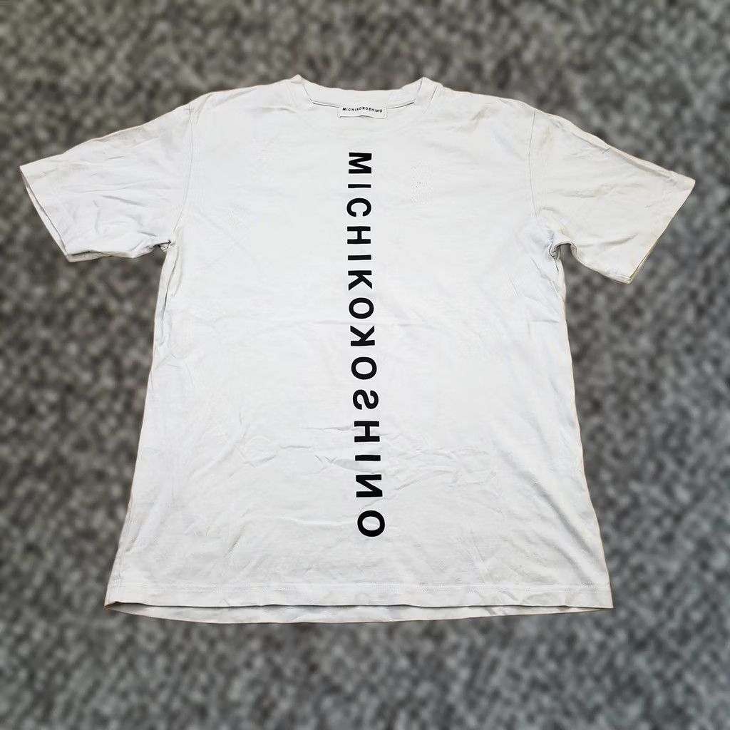 Michiko Koshino Michiko Koshino Shirt Mens Large White Cotton Streetwear Made in Japan Size US L / EU 52-54 / 3 - 1 Thumbnail