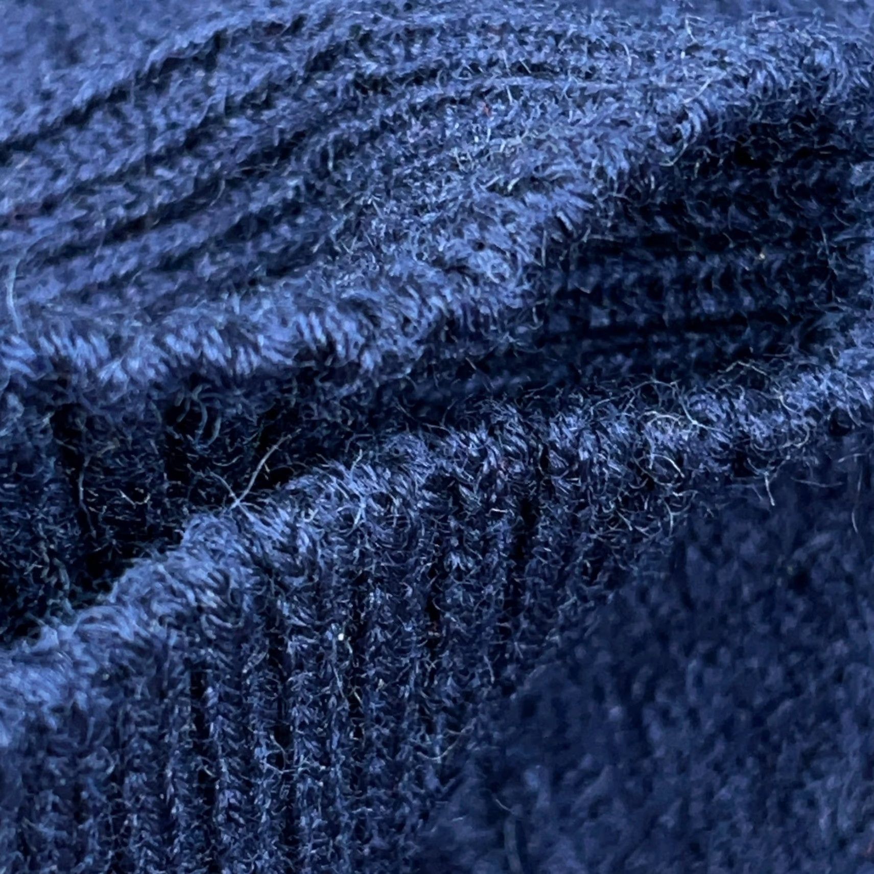 Orvis Orvis Cardigan Wool Knit Full Zip Navy Blue Women Medium Mock Neck Casual Fall Winter All Seasons Regular Knit Style Size M / US 6-8 / IT 42-44 - 5 Thumbnail