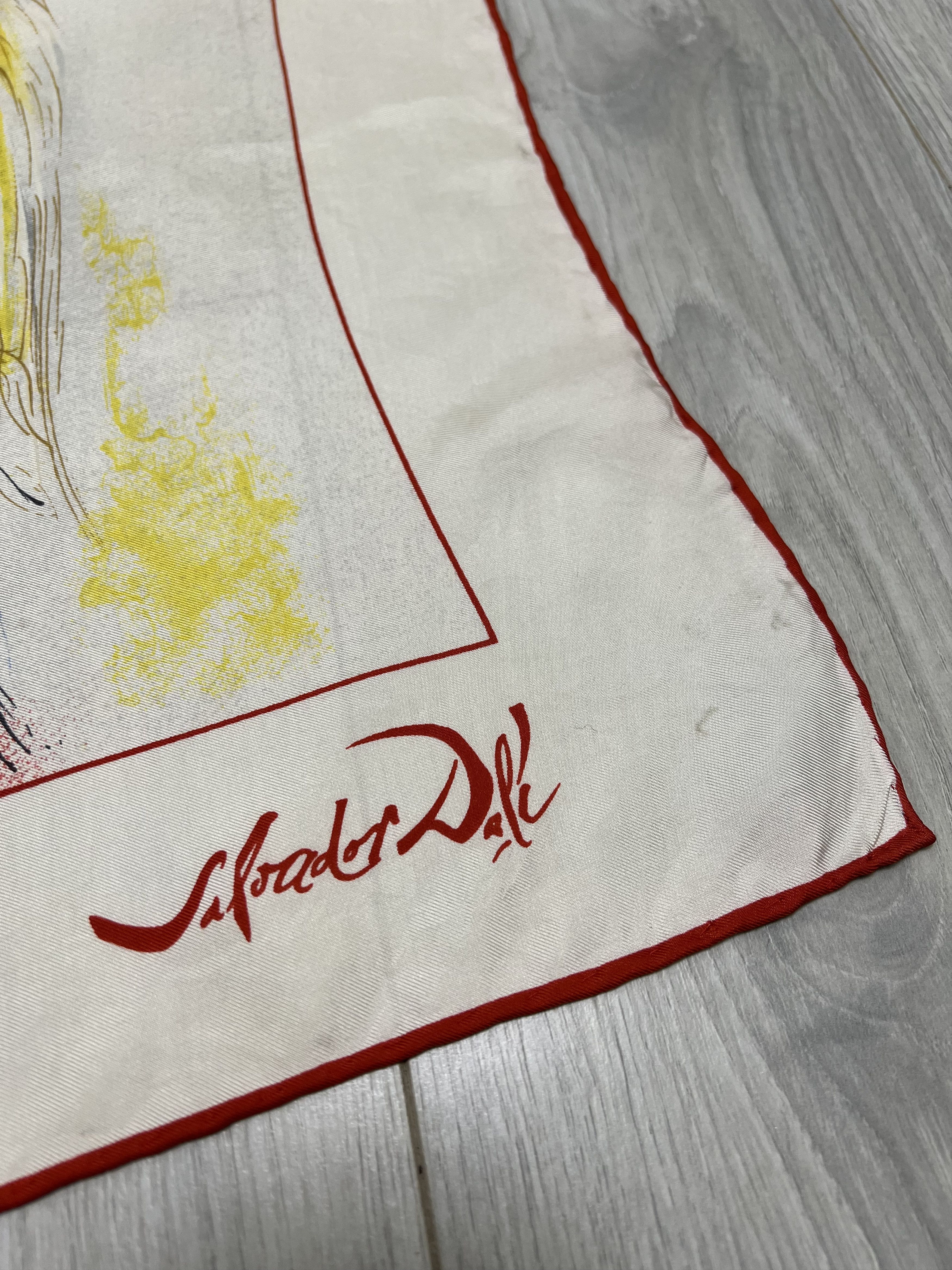 Other Salvador Dali Lady Godiva On Silk Scarf Limited Edition 1987 Size ONE SIZE - 8 Thumbnail