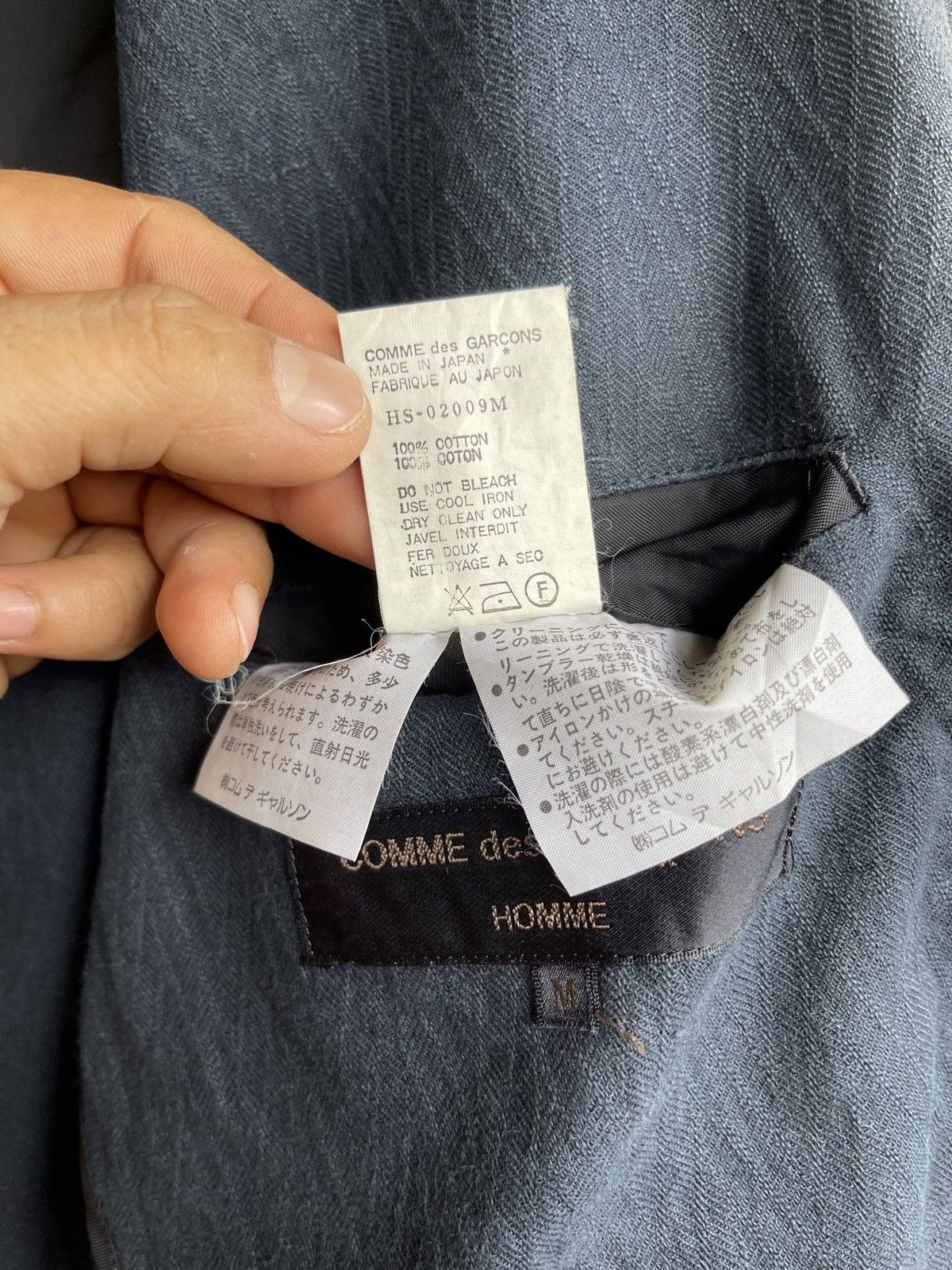 Comme des Garcons Rare🔥Vintage COMME DES GARCONS Blazer Coat Jacket Size US M / EU 48-50 / 2 - 10 Thumbnail