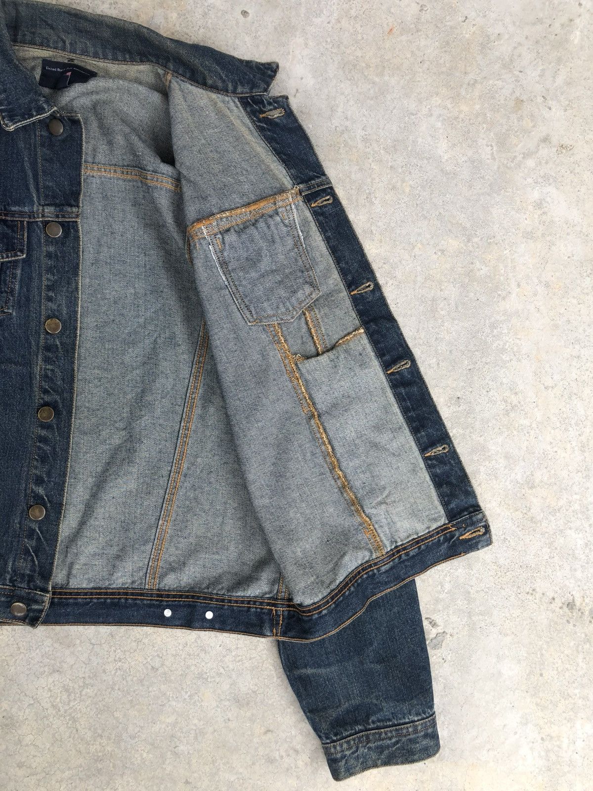 U.S. Polo Assn. Y2k Polo Denim Jacket Distressed Jeans Size US L / EU 52-54 / 3 - 7 Thumbnail