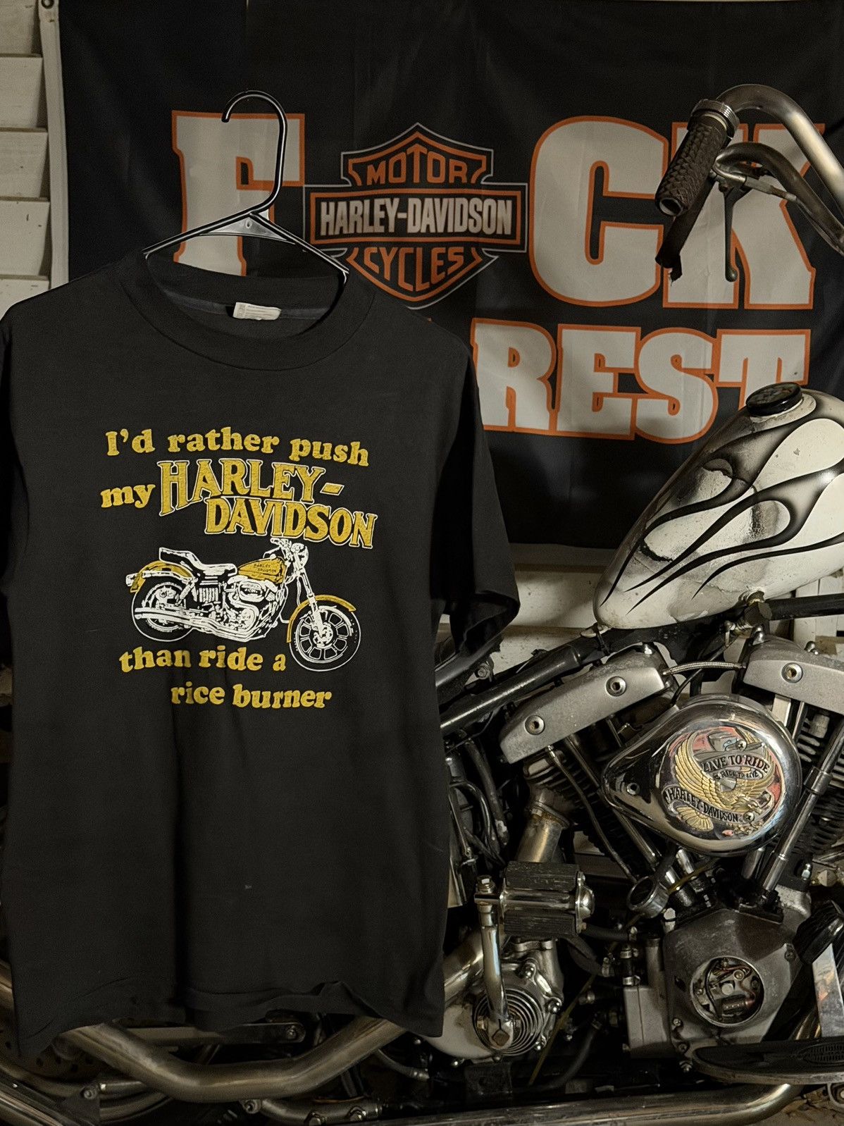 Harley Davidson Grail Harley Davidson two toned 80s Size US M / EU 48-50 / 2 - 1 Thumbnail
