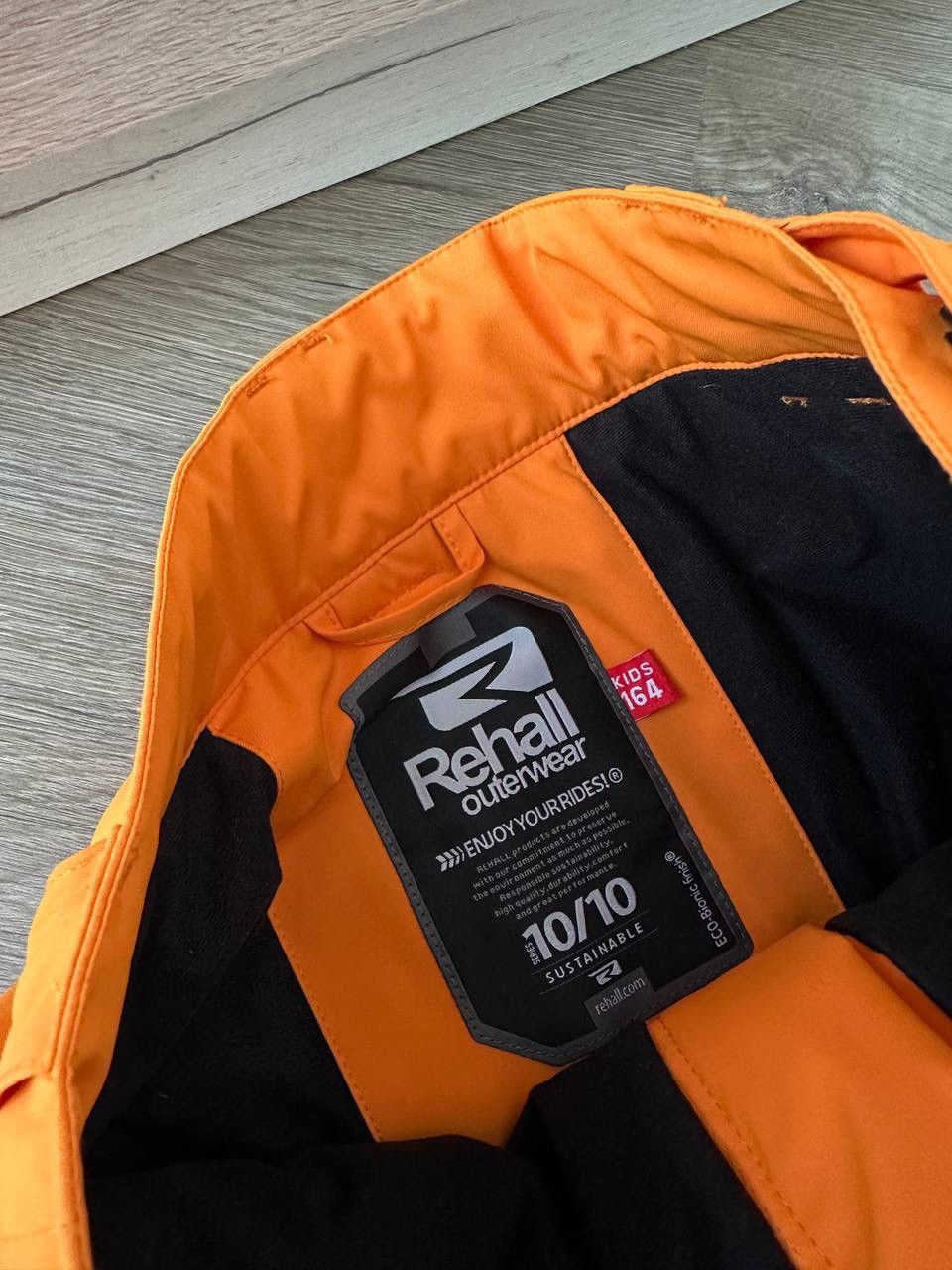 Goretex × Vintage Vintage Rehall Orange Outdoor Ski Junior Pants Size US 30 / EU 46 - 9 Thumbnail