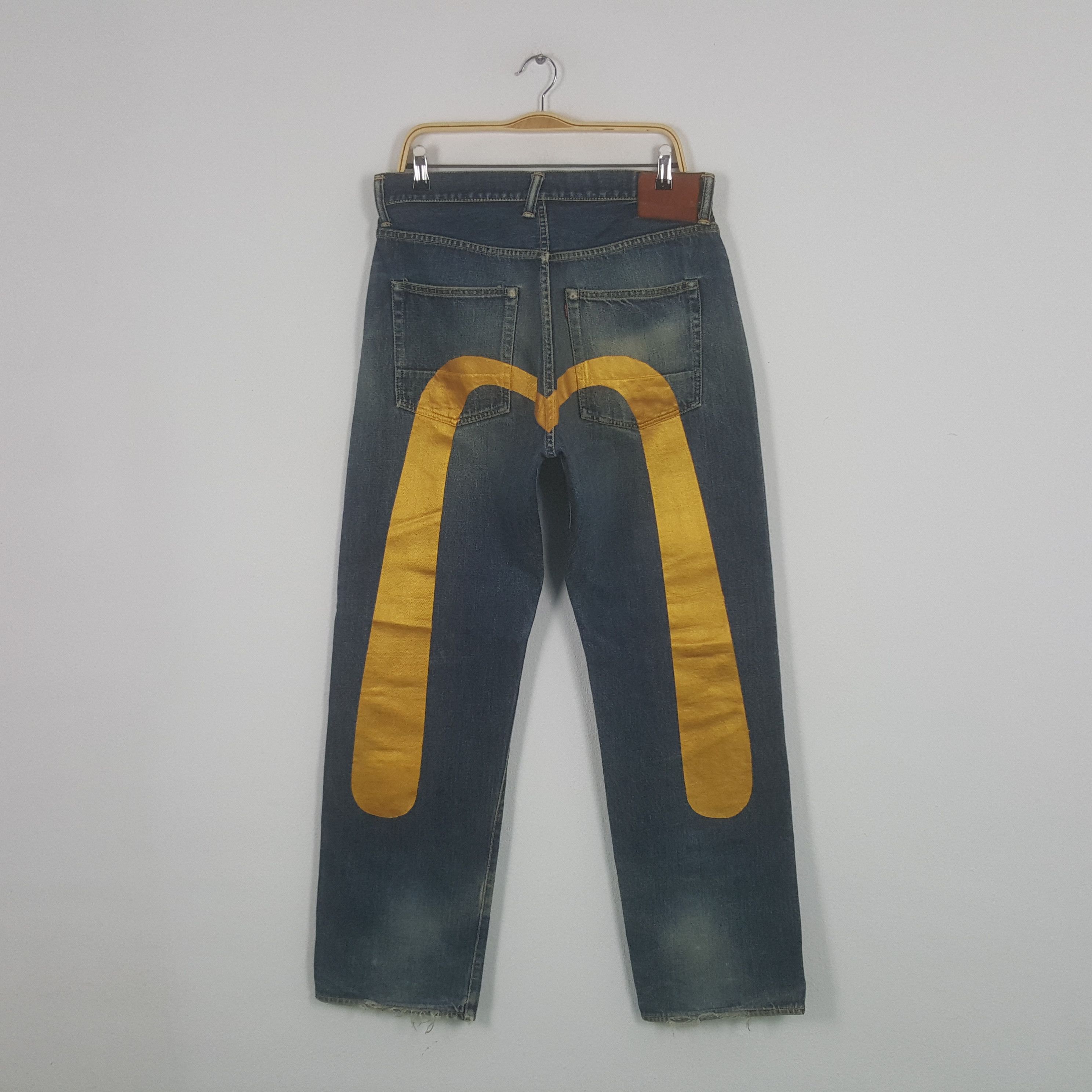 Evisu Vintage Evisu Japanese Brand Daicock Custom Art Denim Jeans Size US 32 / EU 48 - 1 Thumbnail
