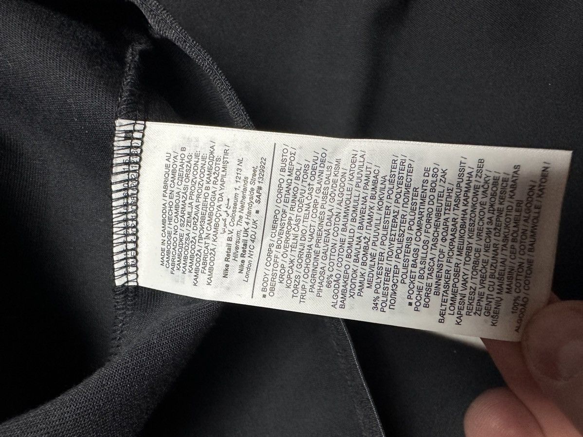 Nike × Vintage Nike tech fleece tracksuit drill black size XL Size US XL / EU 56 / 4 - 7 Thumbnail