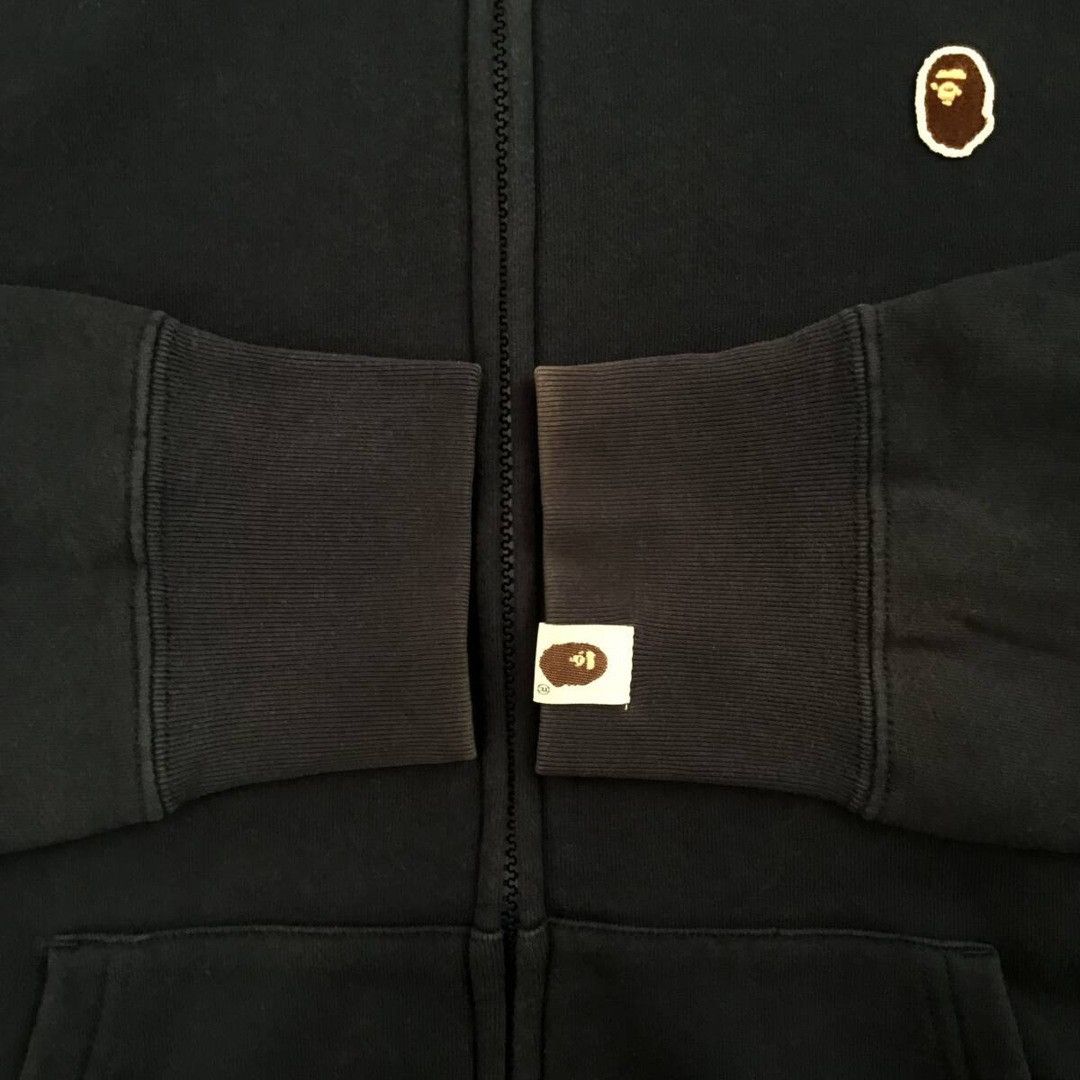 Bape BAPE College logo full zip hoodie a bathing ape Size US L / EU 52-54 / 3 - 7 Thumbnail