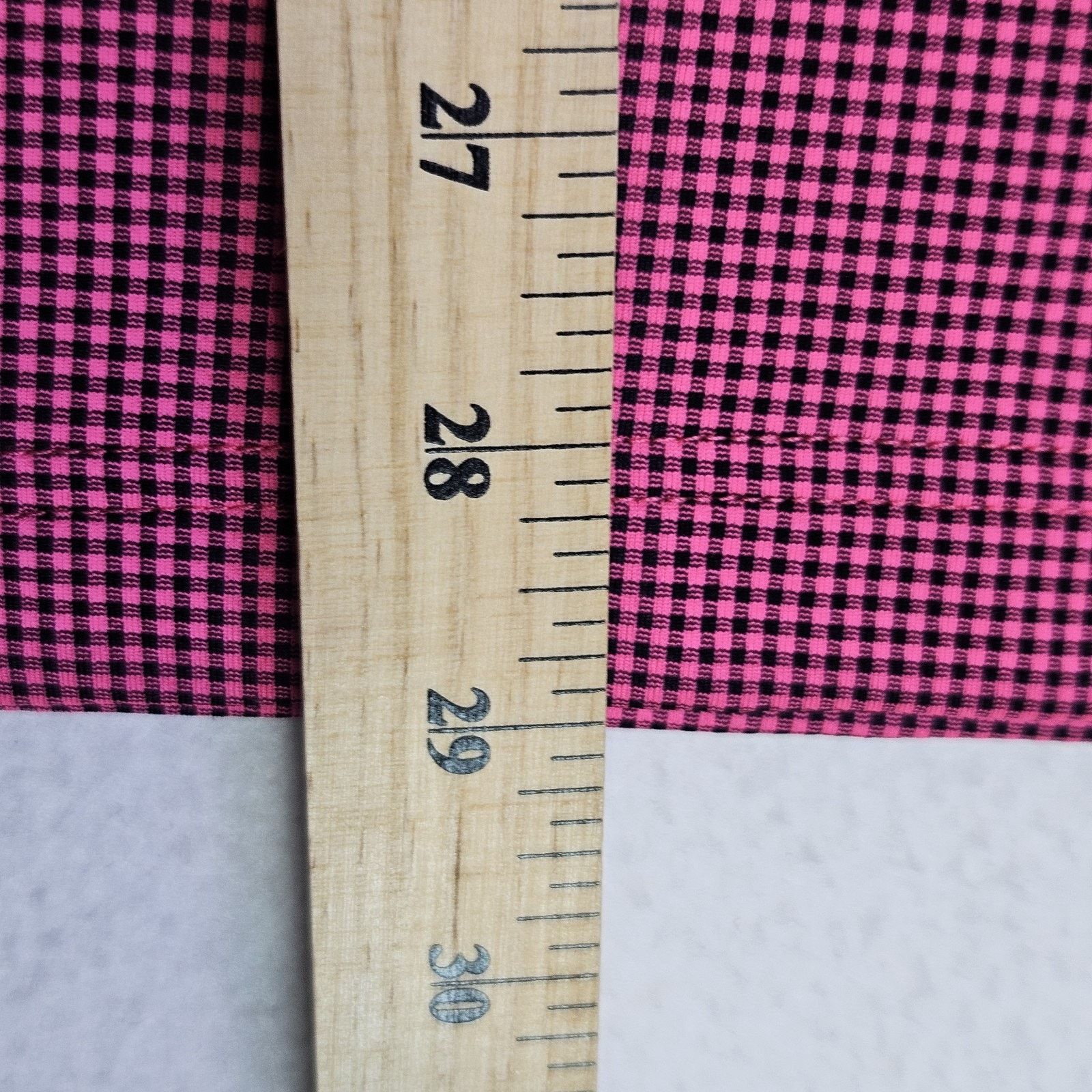 Swims SWIMS Crewart Polo Shirt Pink Micro Check Performance Golf Size US XXL / EU 58 / 5 - 15 Thumbnail