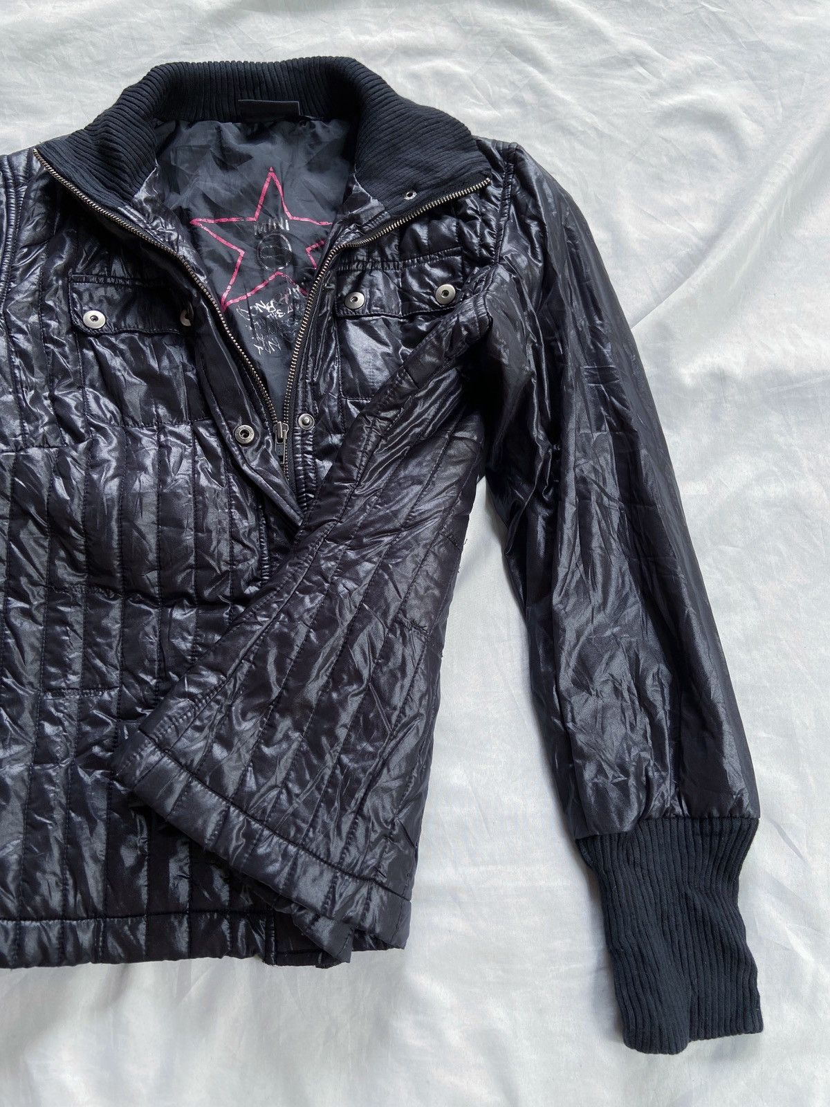 Japanese Brand MINI CHOPPER PUNK STYLE ZIP JACKET Size US S / EU 44-46 / 1 - 5 Thumbnail