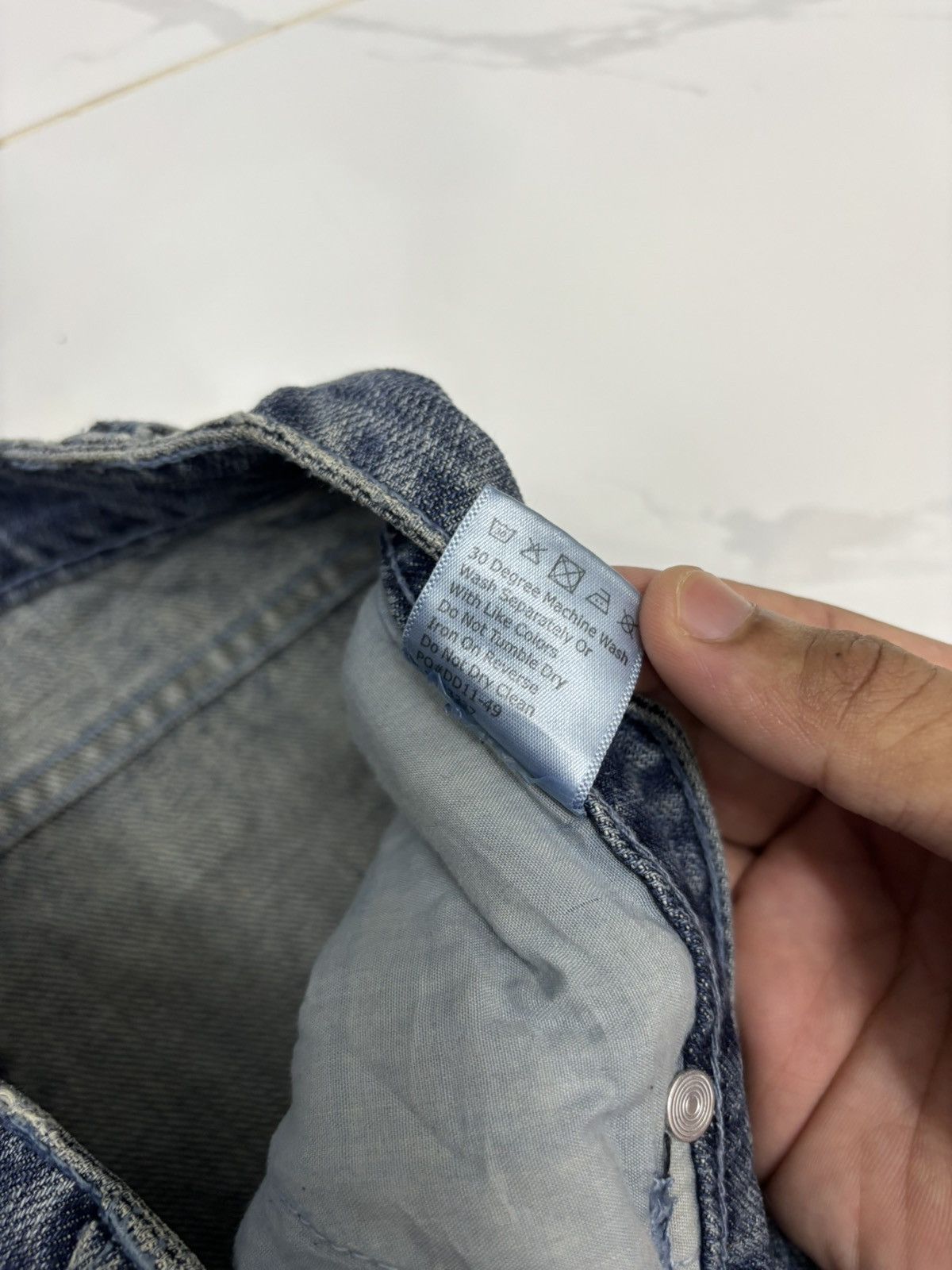Drop Dead × Drop Dead Clothing Drop Dead Skinny Slim Fit Distressed Denim Jeans Size 30" / US 8 / IT 44 - 10 Thumbnail