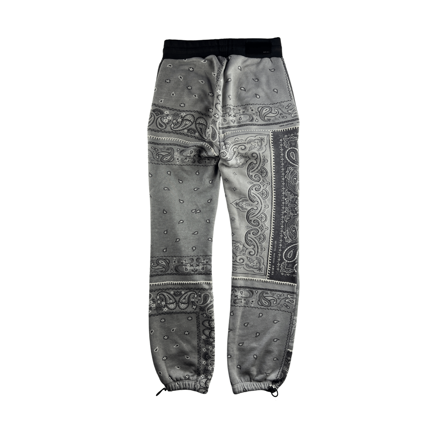Amiri Amiri Grey Bandana Reconstruct Sweatpants Size US 28 / EU 44 - 3 Thumbnail