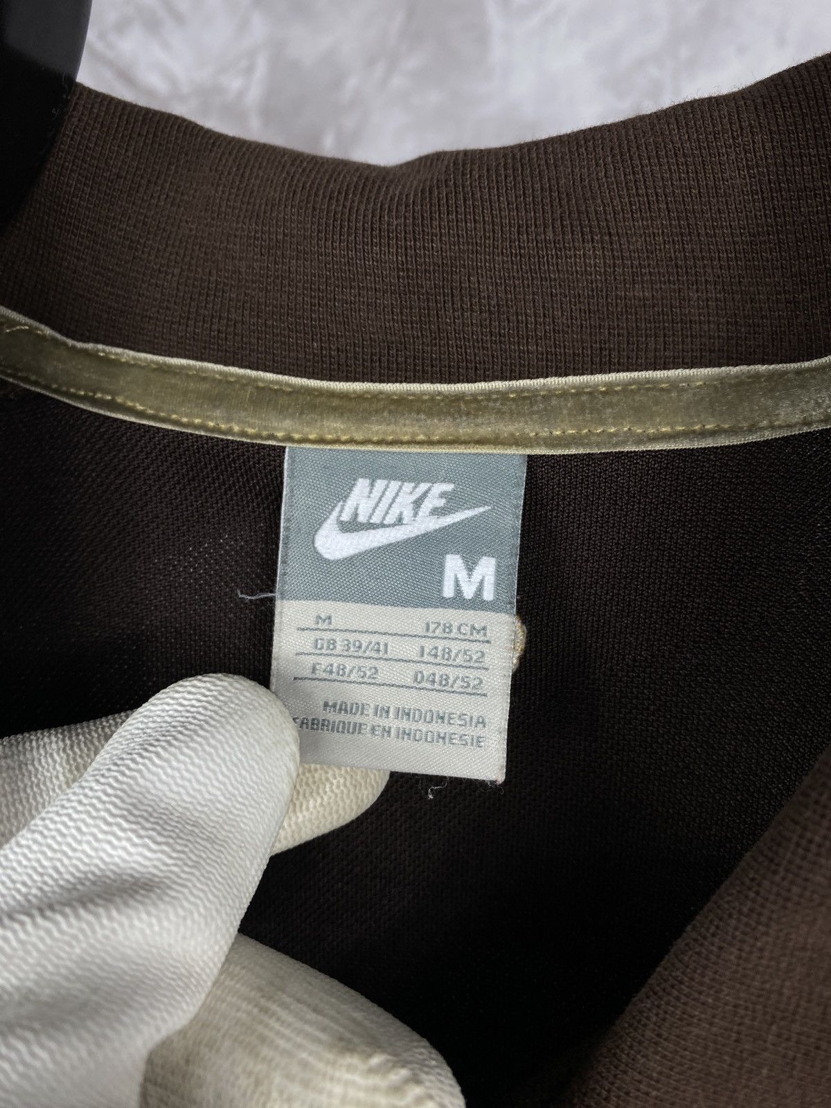 Nike × Vintage Ronaldinho Nike brown zip hoodie stars soccer football y2k Size US M / EU 48-50 / 2 - 13 Thumbnail