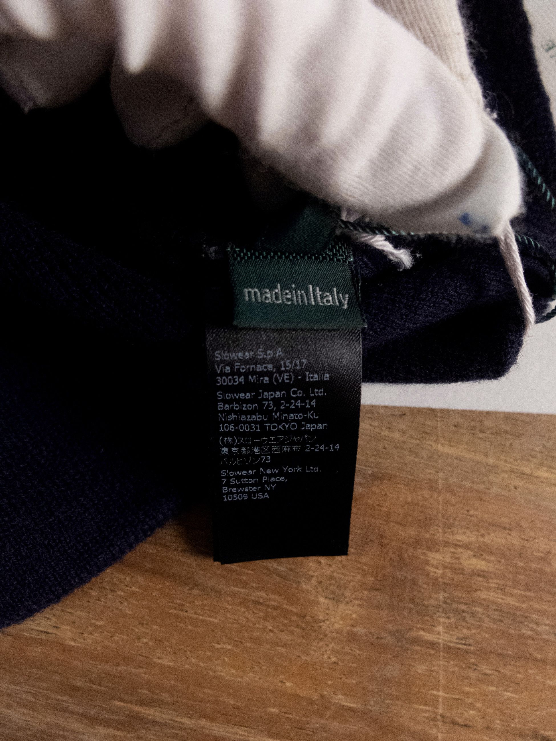 Zanone ZANONE navy blue crewneck wool sweater XXL / 54 IT q Size US XXL / EU 58 / 5 - 6 Thumbnail
