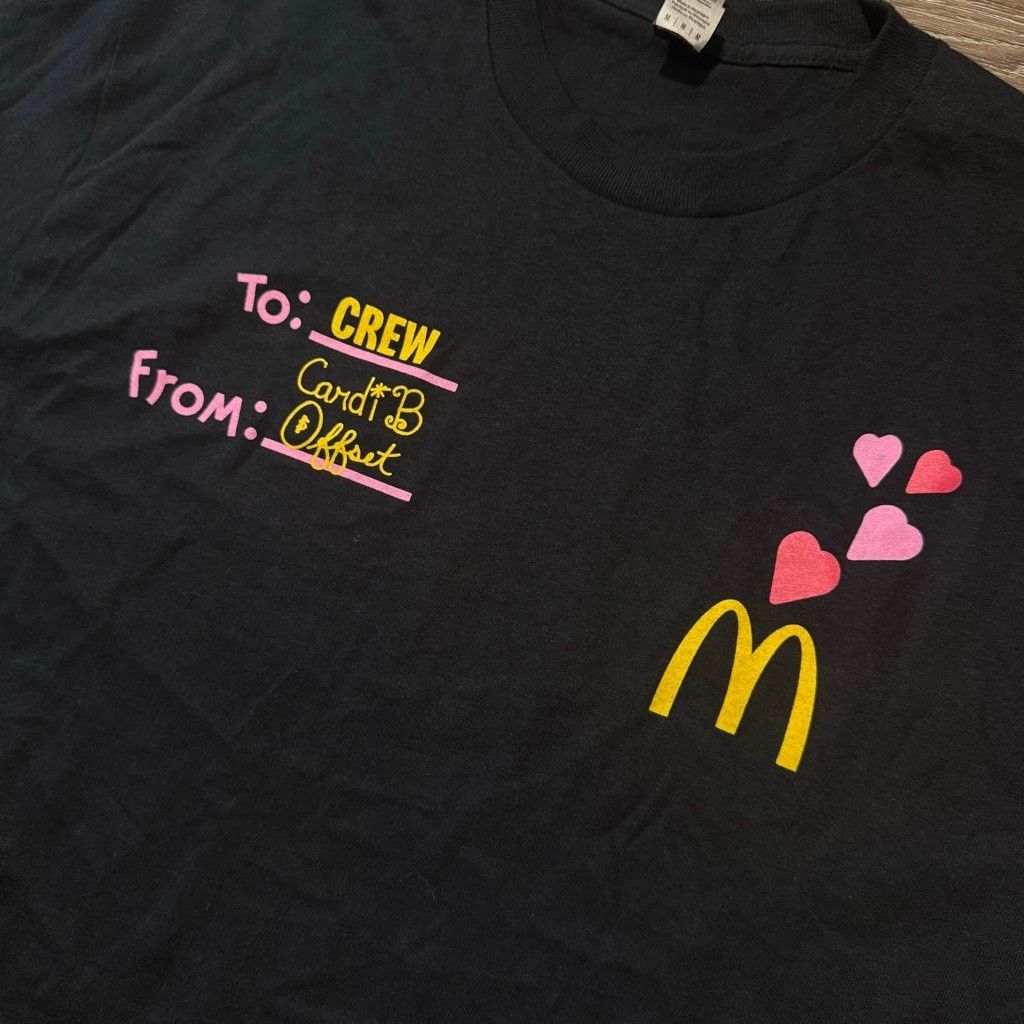 Other Cardi B Offset X McDonald's Short Sleeve Shirt Medium Size US M / EU 48-50 / 2 - 2 Thumbnail