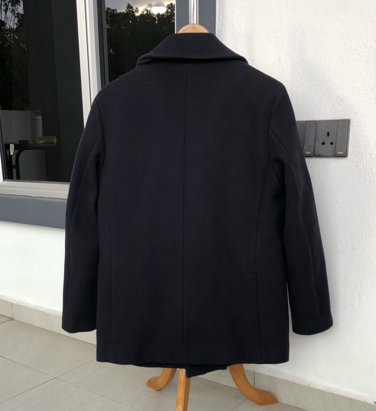 Mackintosh Mackintosh Philosophy Double Breasted Navy Blue Wool Peacoat Size US M / EU 48-50 / 2 - 2 Thumbnail