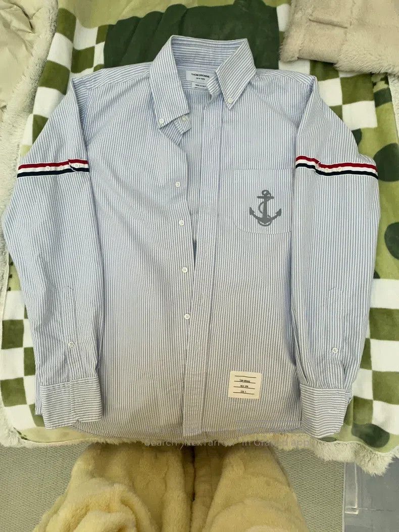 Thom Browne Thom Browne Shirt Size US L / EU 52-54 / 3 - 1 Thumbnail