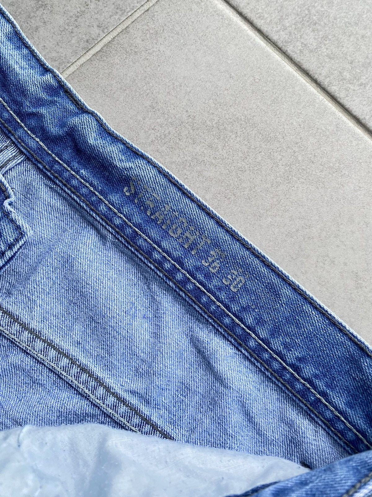 Other Vintage Y2K Blue Denim Jeans Size US 36 / EU 52 - 5 Thumbnail