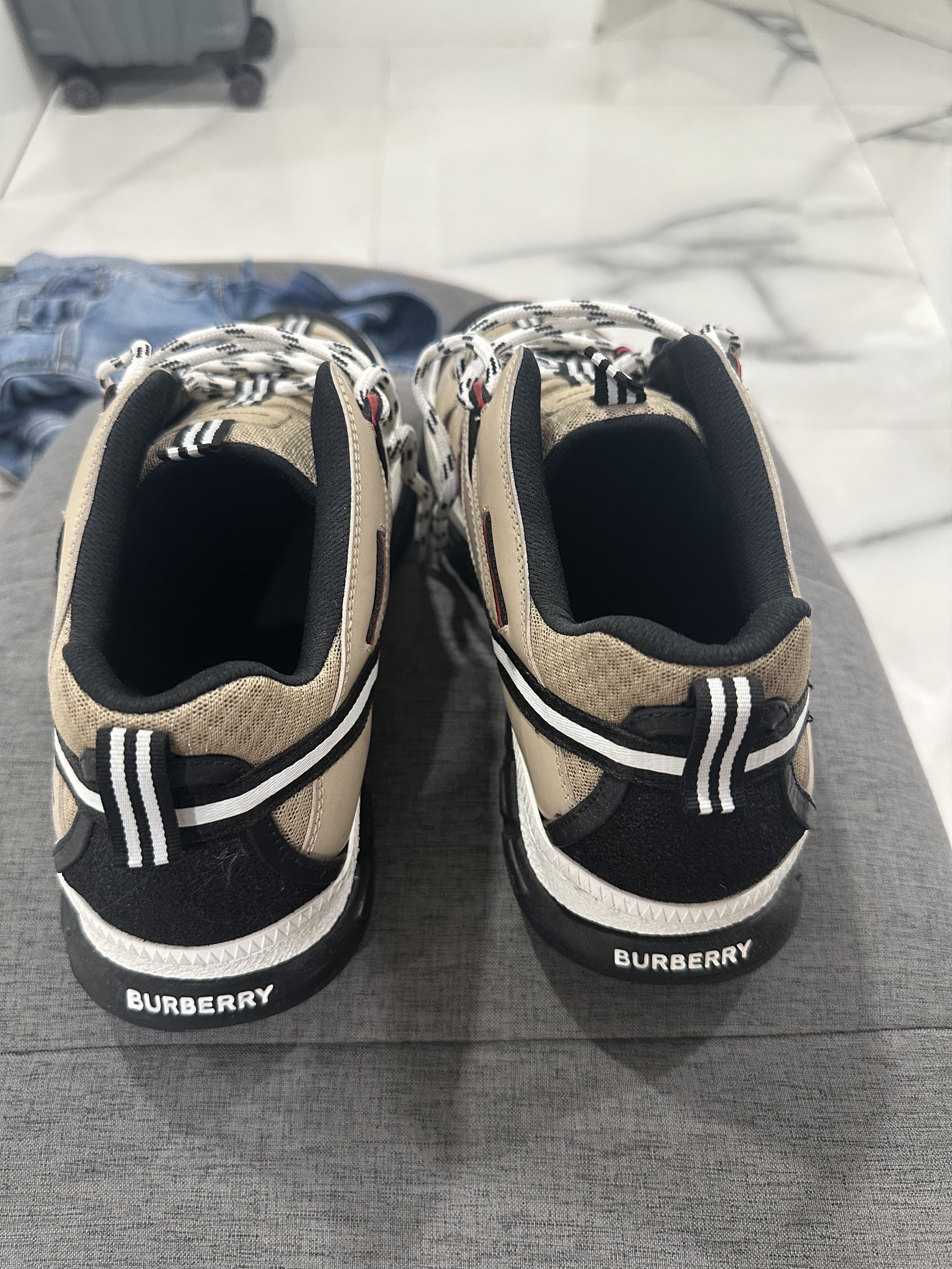 Burberry UNION TB LOGO RS5 LOW TOP SNEAKERS Size US 12 / EU 45 - 5 Thumbnail