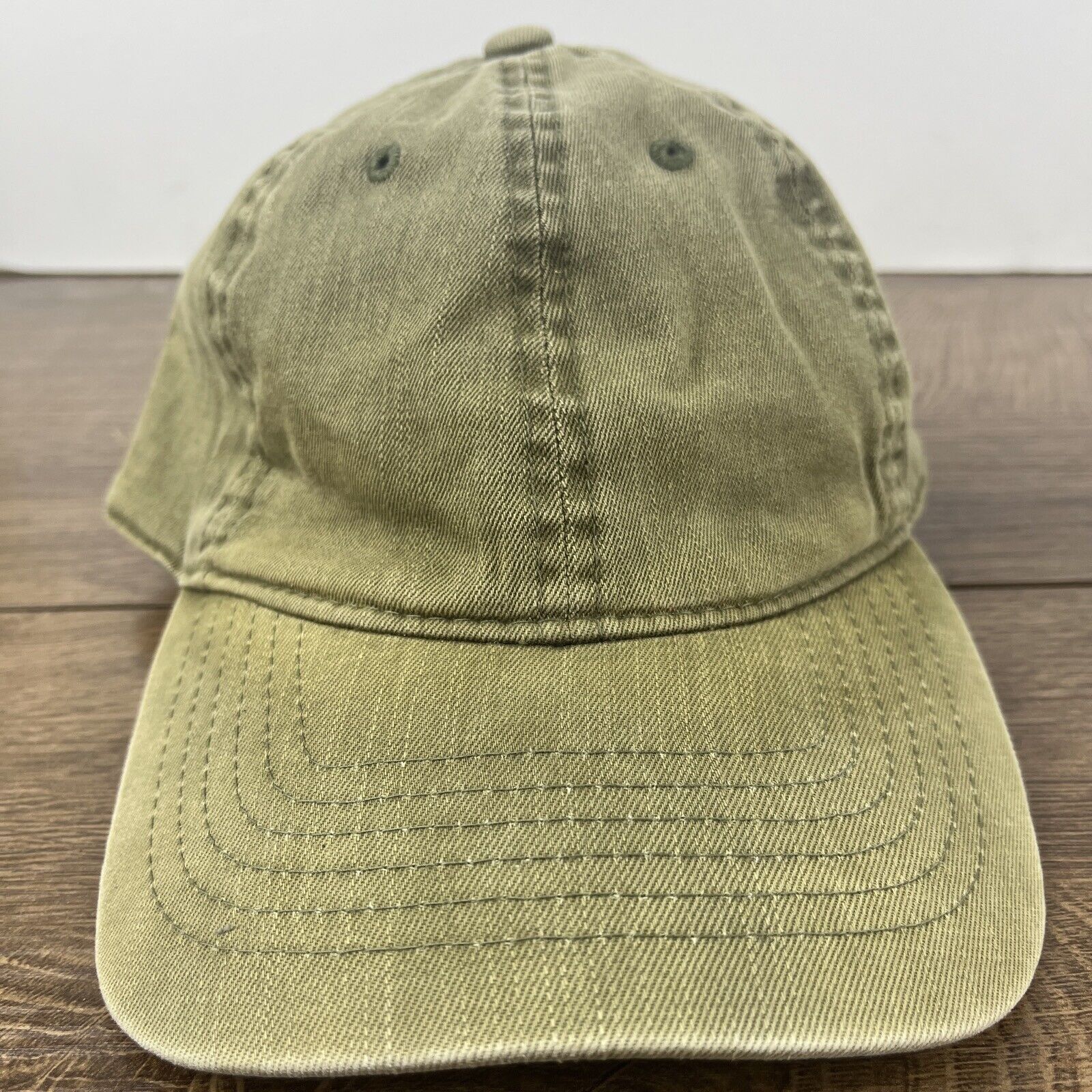 Other Plain Green Hat Cap Green Hat Adjustable Adult Size Green Ha Size ONE SIZE - 5 Thumbnail