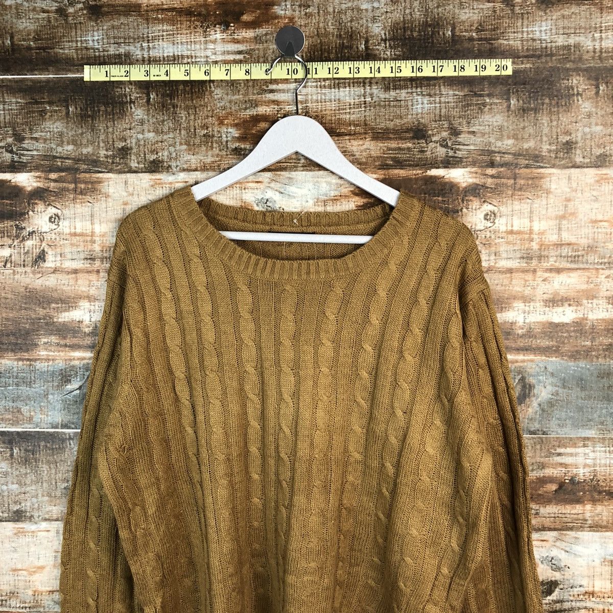 Homespun Knitwear × Japanese Brand × Vintage Lovise Brown vintage Knitwear #A1241 Size US L / EU 52-54 / 3 - 2 Thumbnail