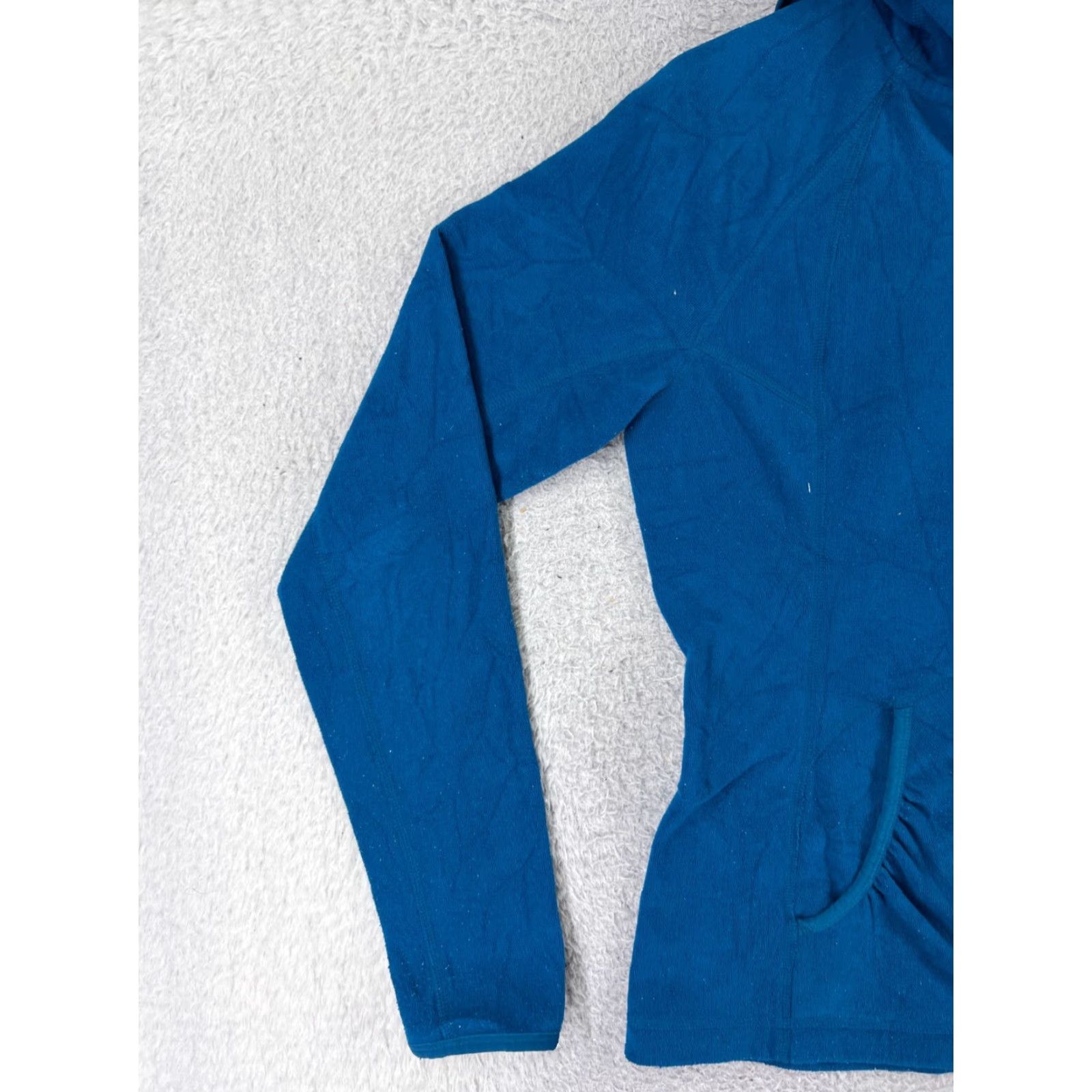 The North Face The North Face Jacket Women Small Blue Zip Hooded Polartec Warm Outdoor Fleece Size S / US 4 / IT 40 - 7 Thumbnail