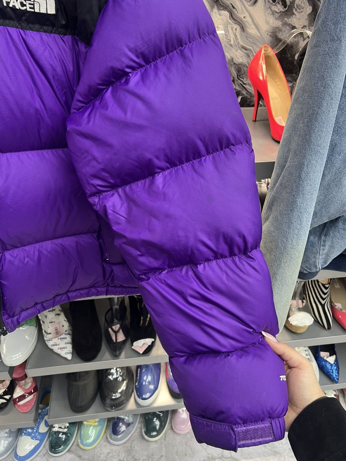 The North Face The North Face Purple Bomber Jacket Size US M / EU 48-50 / 2 - 7 Thumbnail