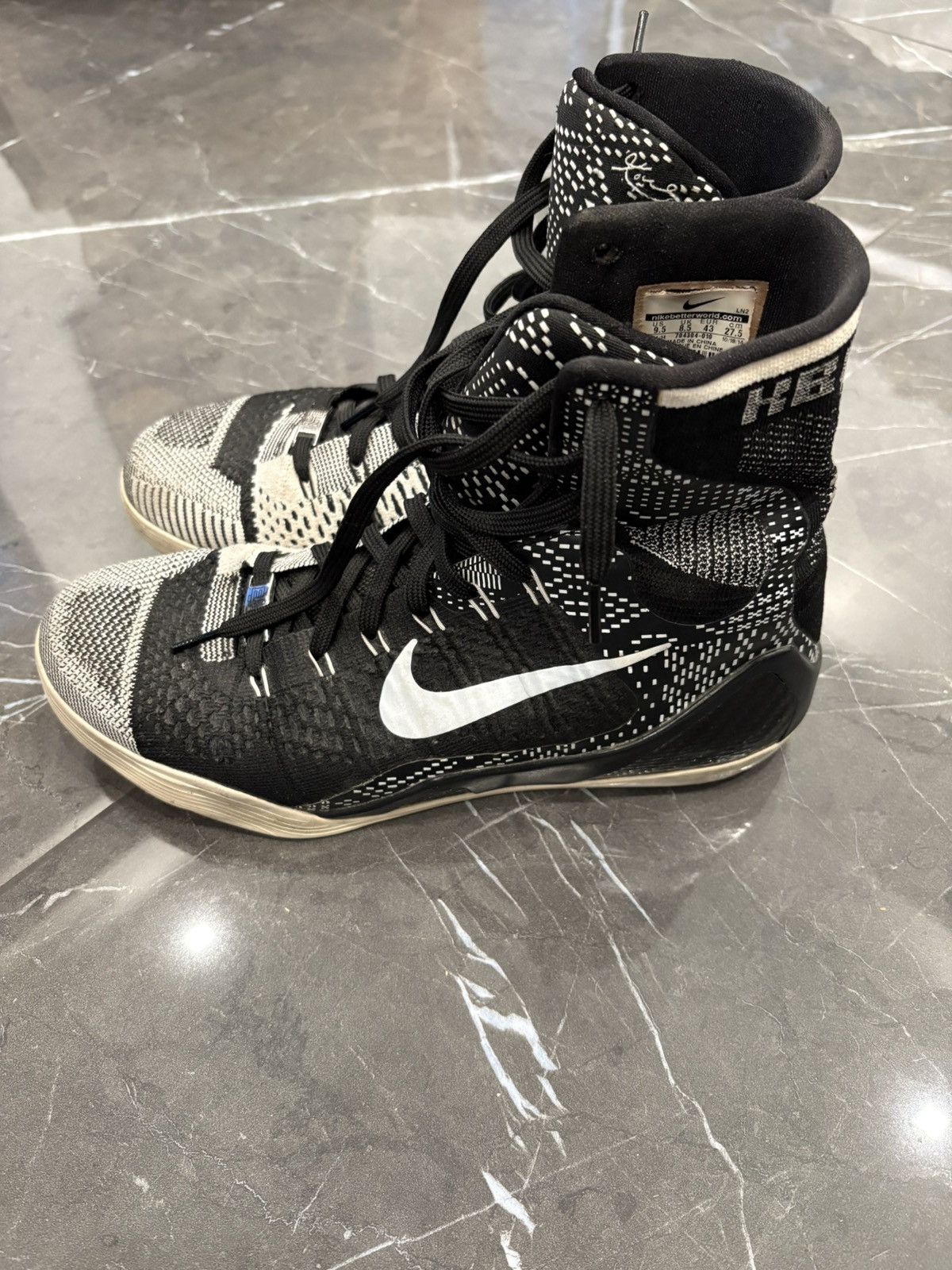 Nike Nike Kobe 9 Elite Black History Month BHM Men’s Sz 9.5 Size US 9.5 / EU 42-43 - 1 Thumbnail