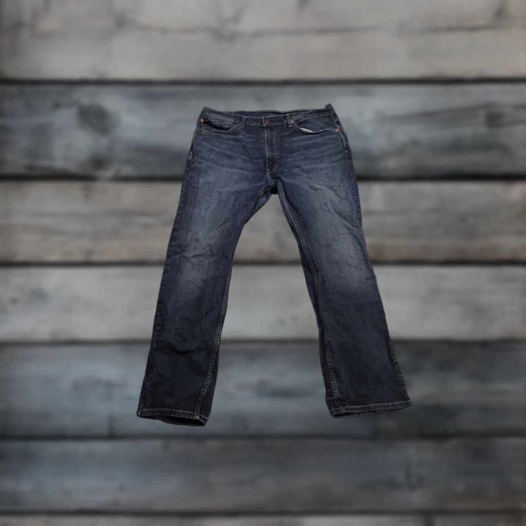 Levi's Levi's 559 Jeans Men 38x30 Blue Relaxed Straight Dark Wash Denim Rancher Cowboy Jeans Mens Size US 38 / EU 54 - 1 Thumbnail
